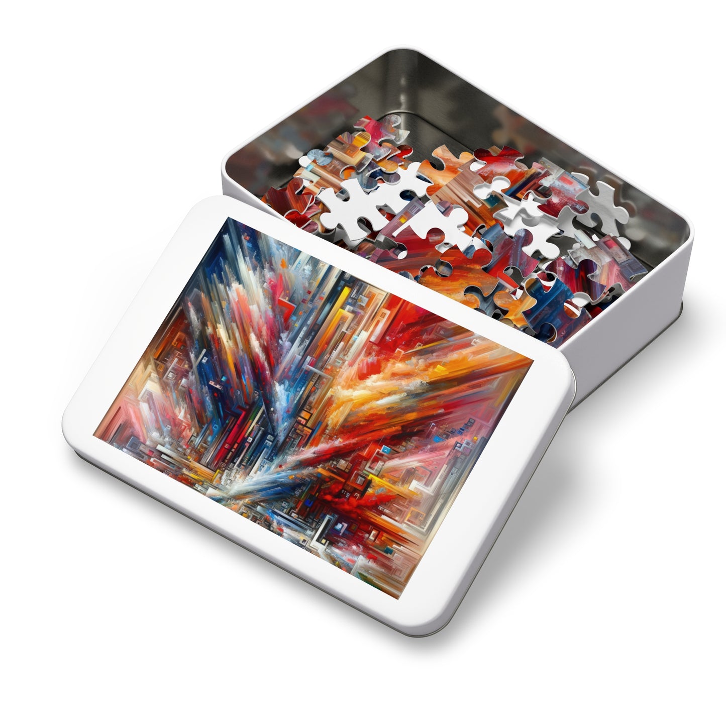 Digital Chaos Symphony Jigsaw Puzzle (30, 110, 252, 500,1000-Piece)