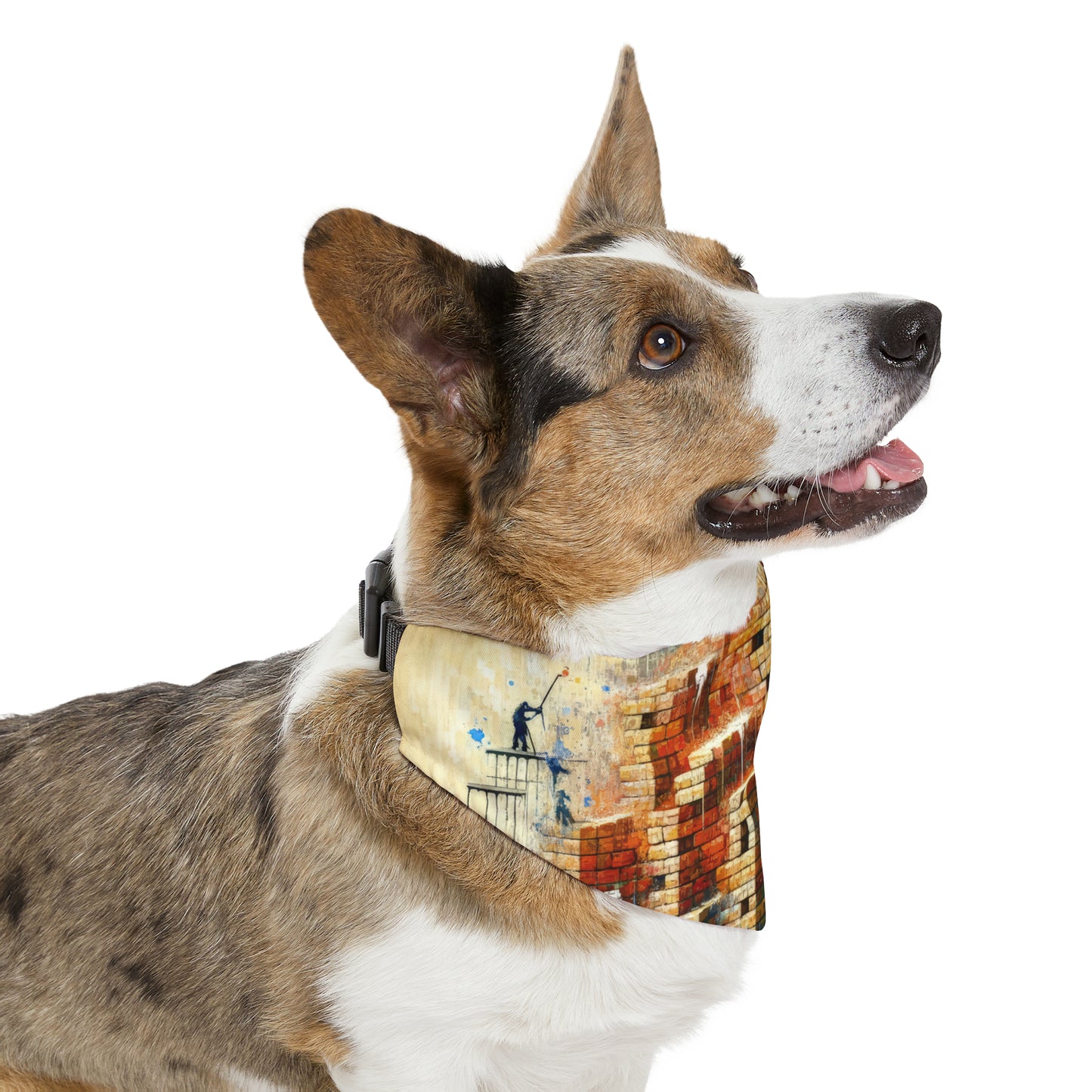 Actions Constructing Society Pet Bandana Collar