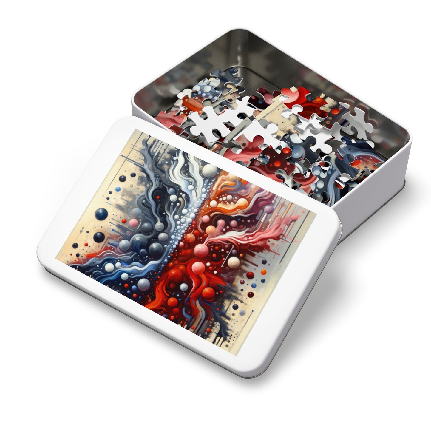 Symbiotic Exchange Abstract Jigsaw Puzzle (30, 110, 252, 500,1000-Piece)