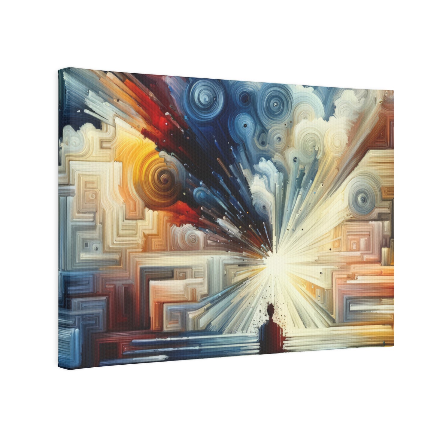 Memory Labyrinth Focus Canvas Photo Tile