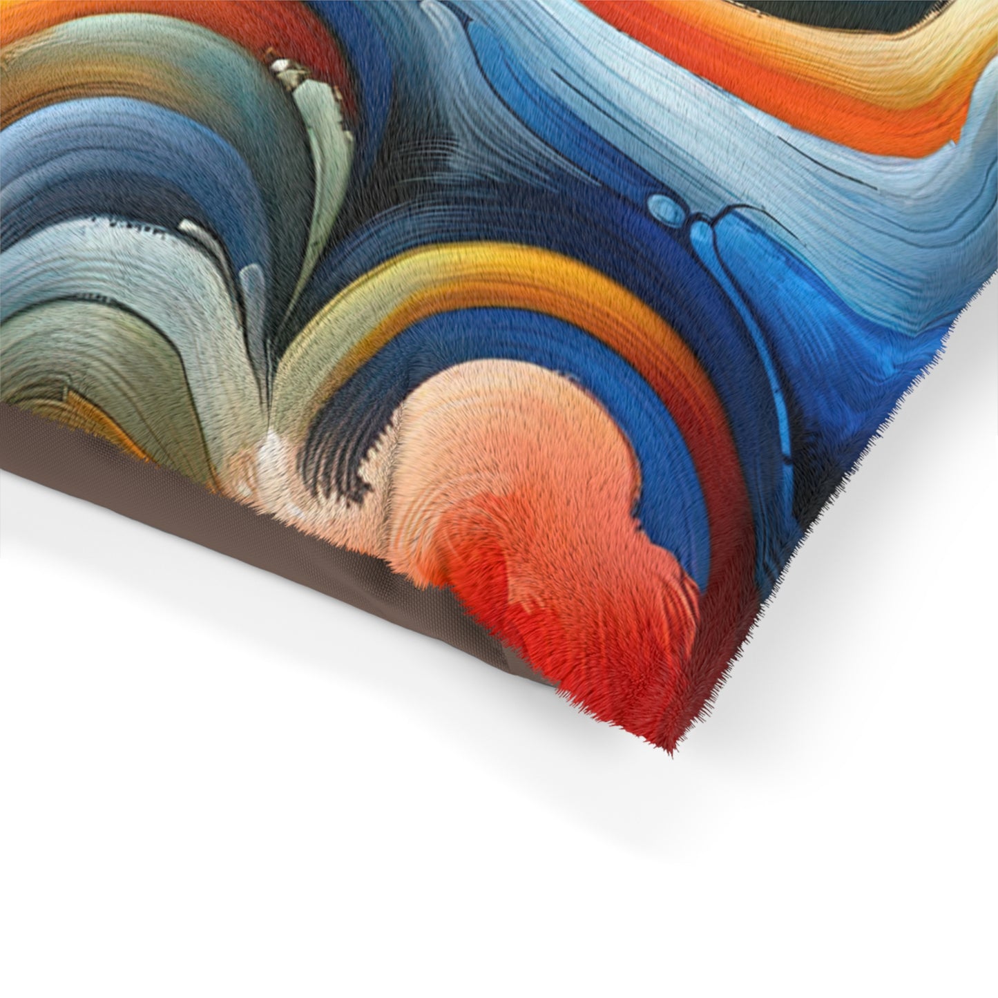 Empathetic Lifeline Abstract Pet Bed