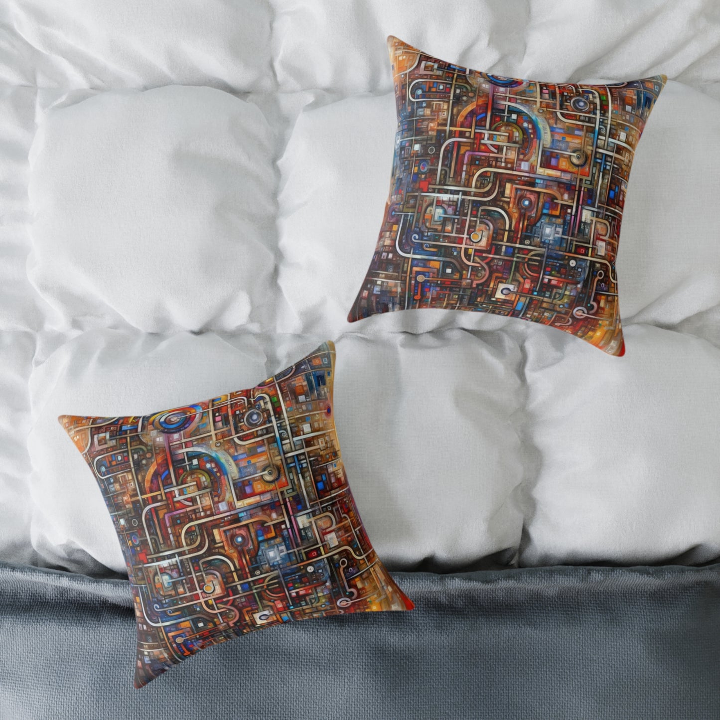 Grandest App Tapestry Spun Polyester Pillow