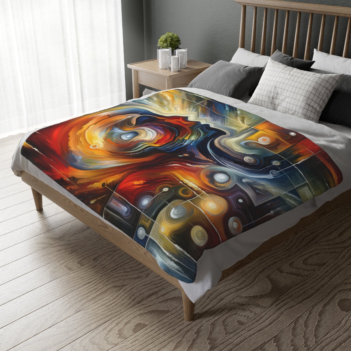 Vulnerability Emotional Exchange Velveteen Microfiber Blanket (Two-sided print)