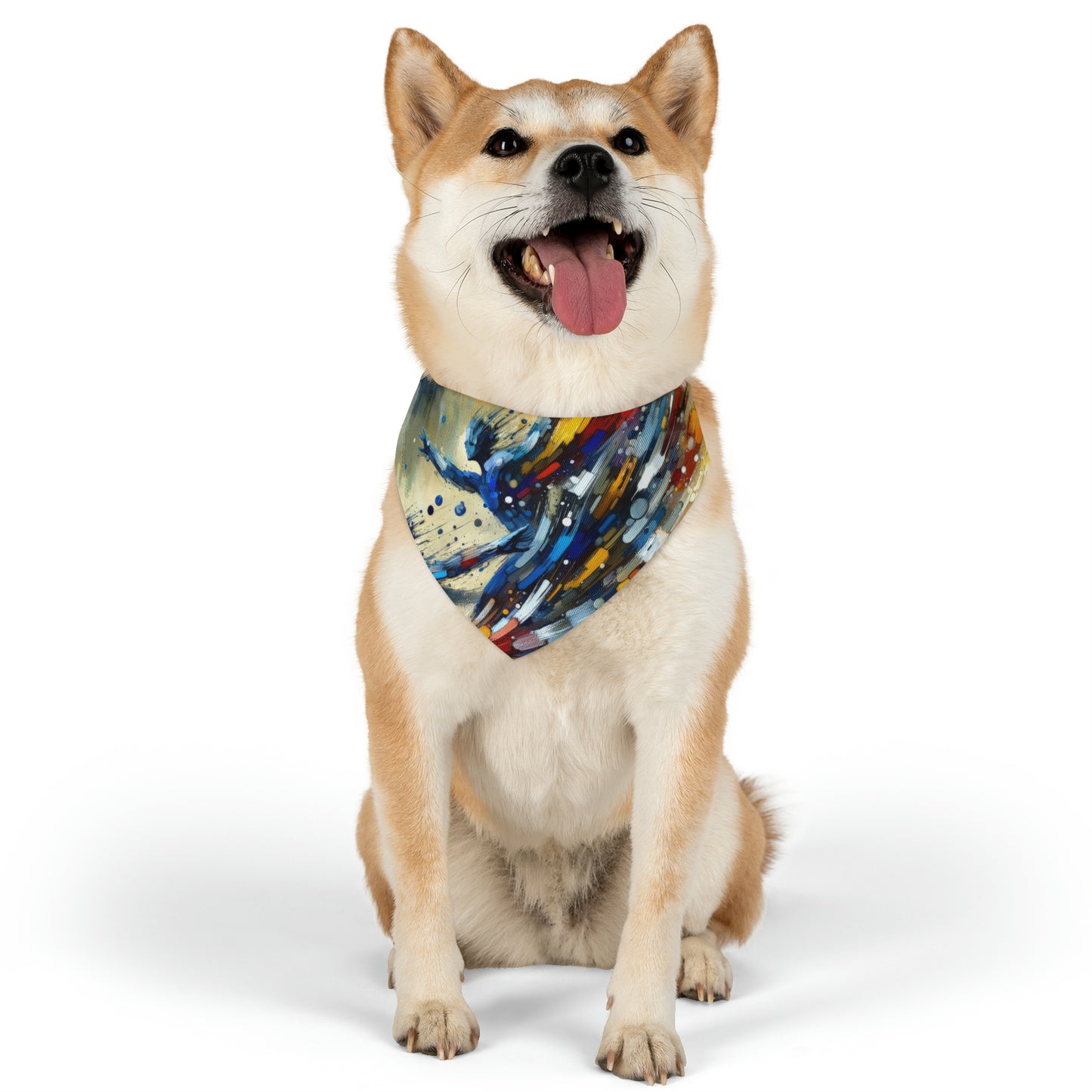 Empowering Mastery Cascade Pet Bandana Collar