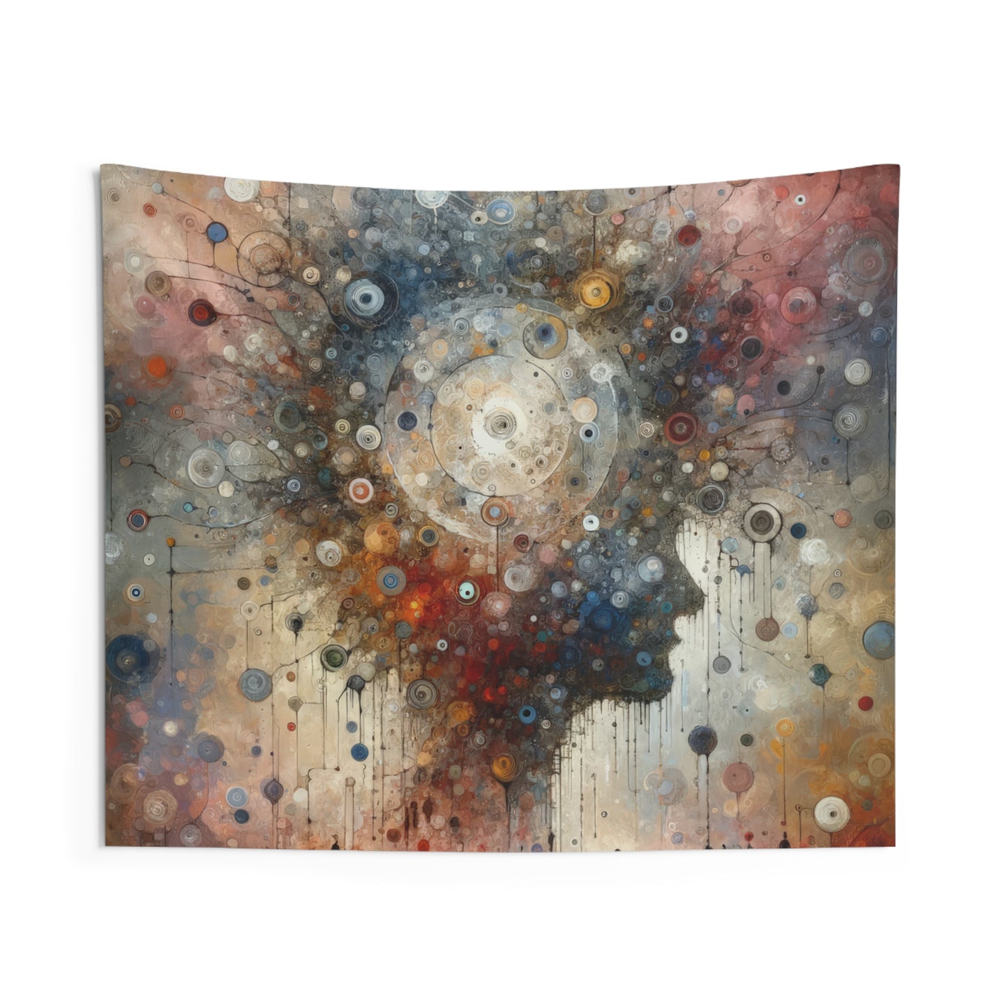 Shared Existence Solace Indoor Wall Tapestries