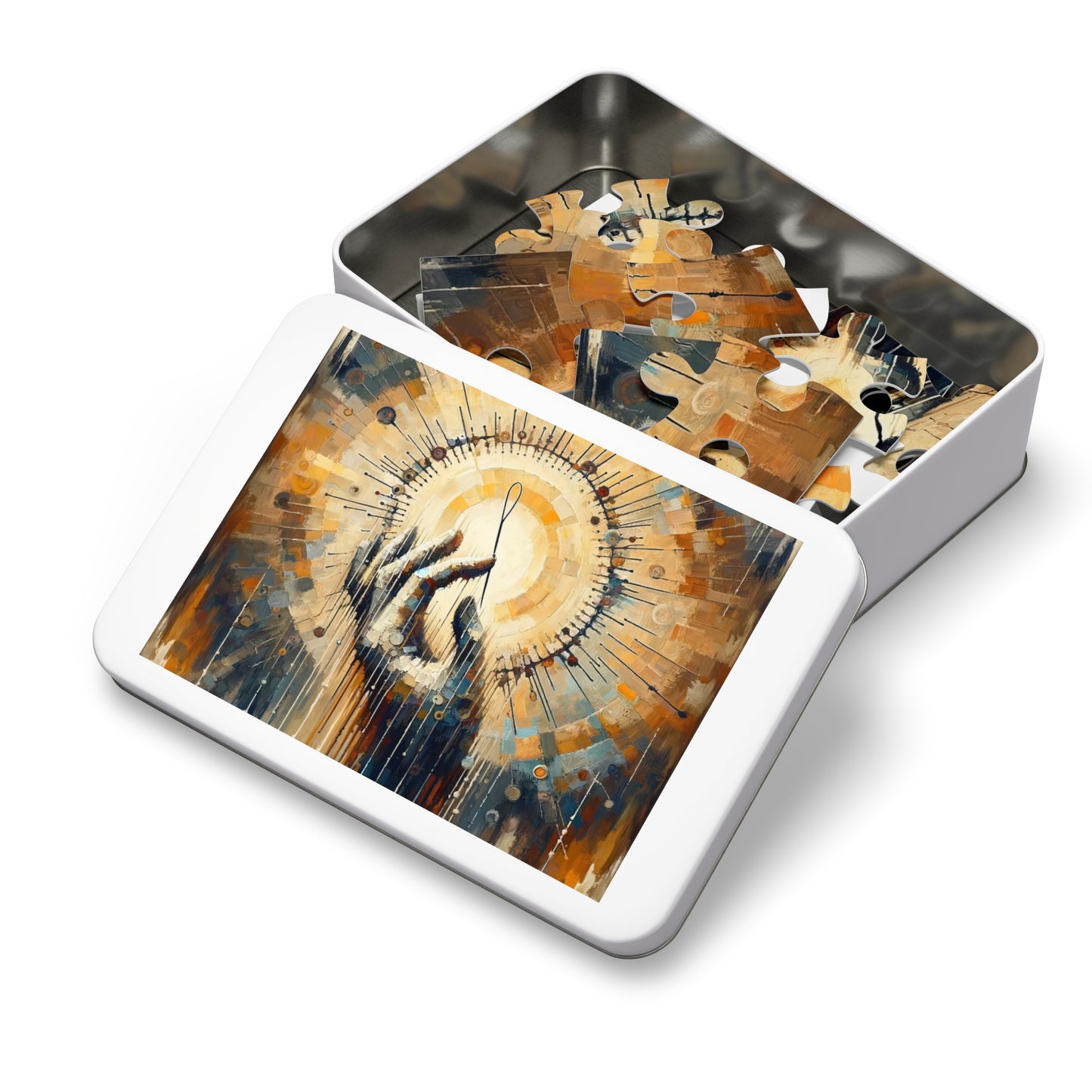 Sovereign Reflective Tachism Jigsaw Puzzle (30, 110, 252, 500,1000-Piece)