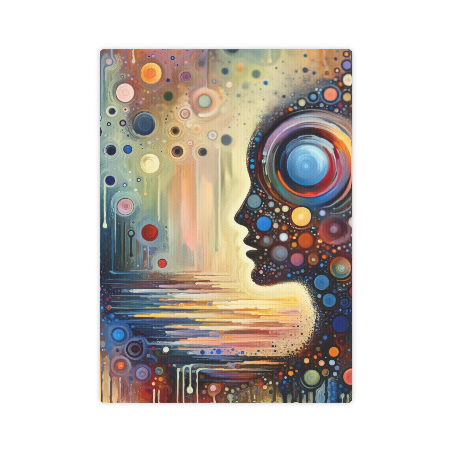 Echoed Intrinsic Universality Canvas Photo Tile