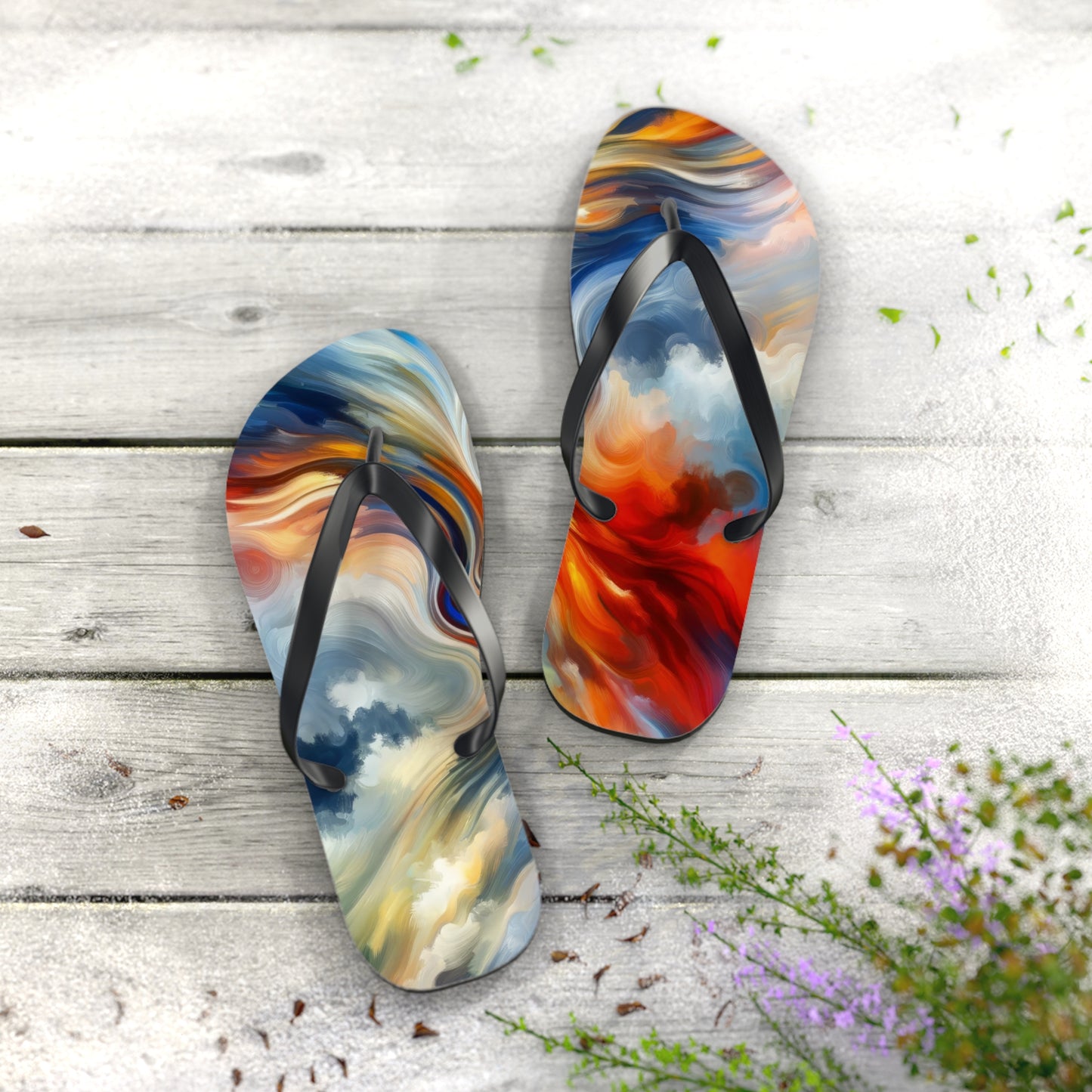 Convergent Abstract Unity Flip Flops
