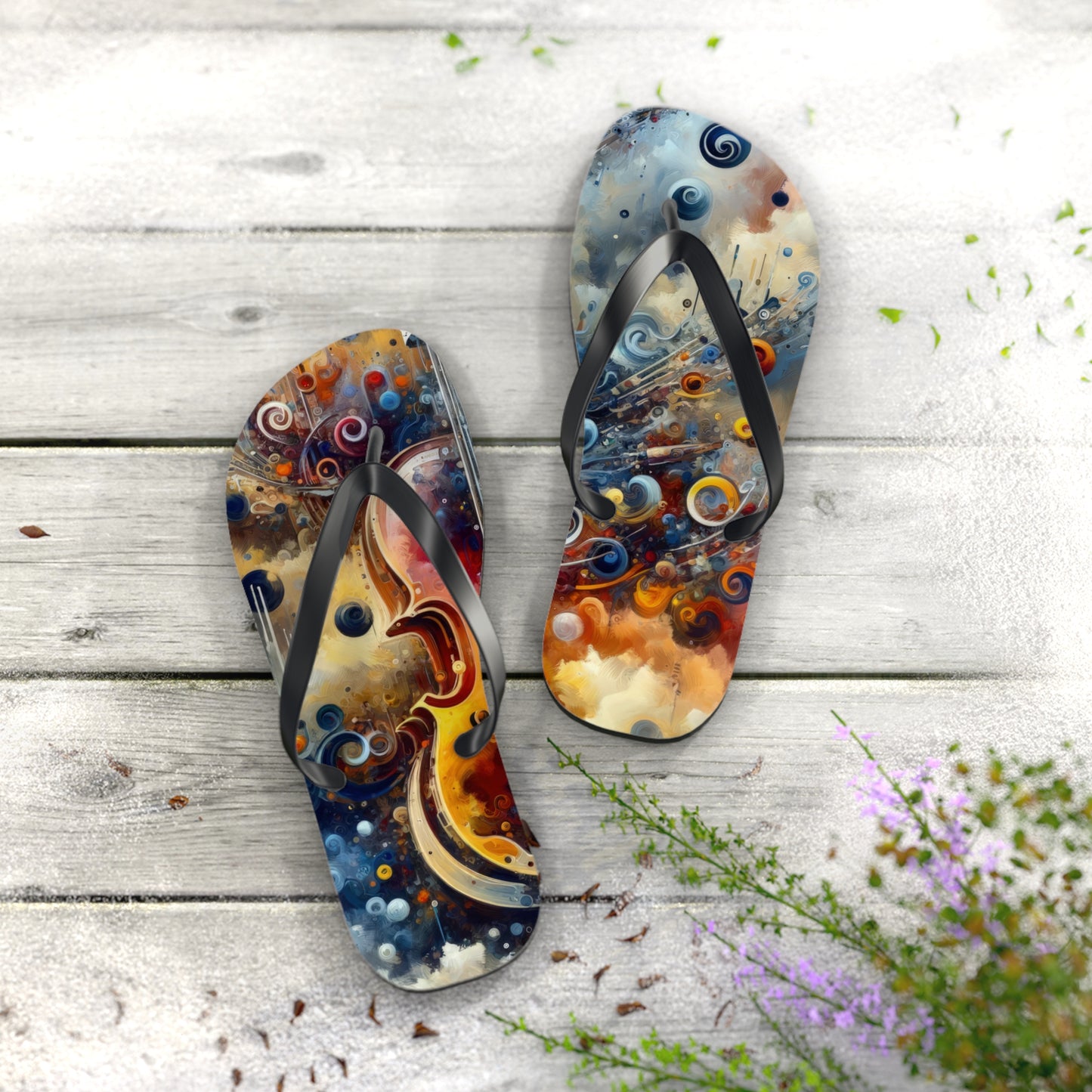 Symphonic Choices Canvas Flip Flops