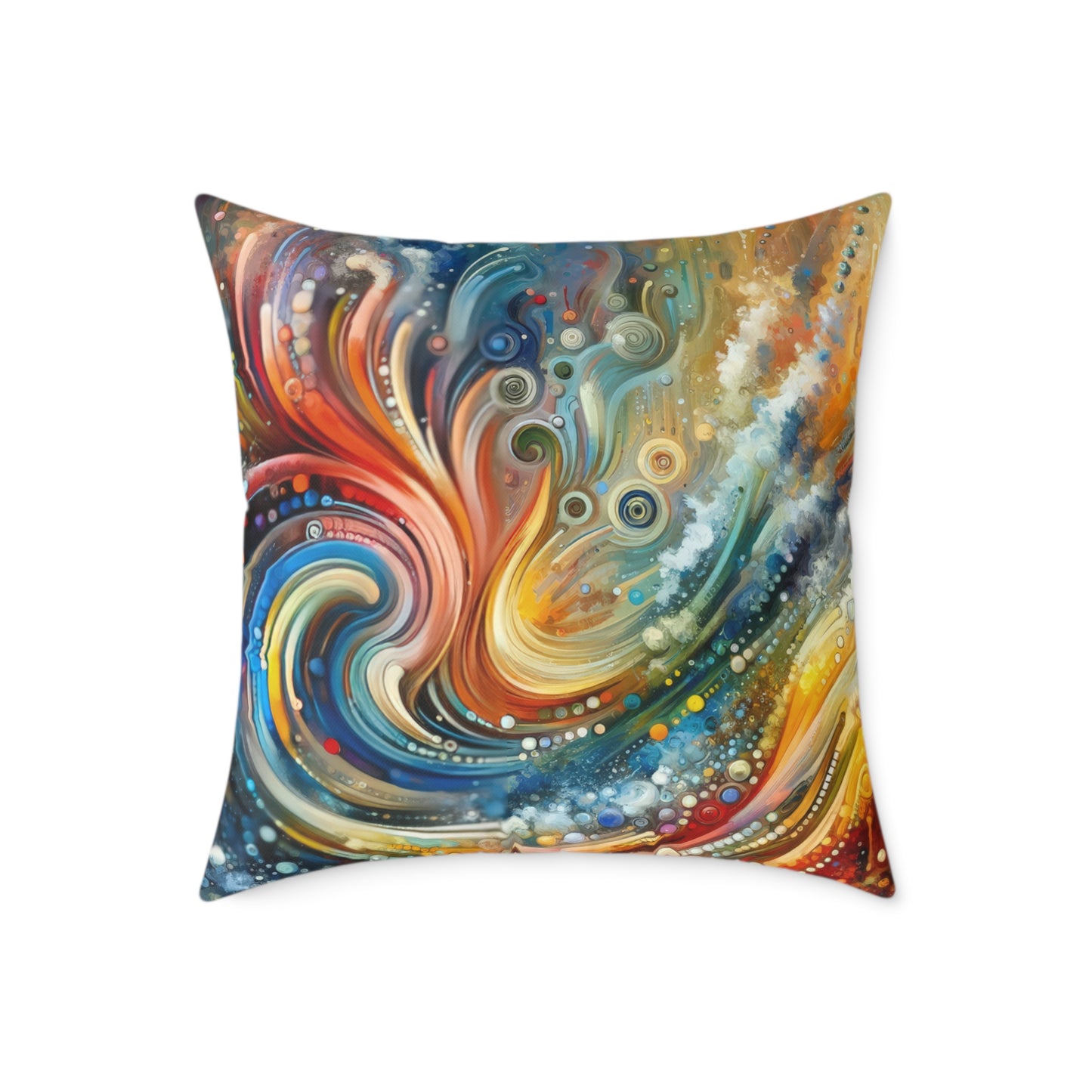 Dynamic Unity Tapestry Spun Polyester Pillow