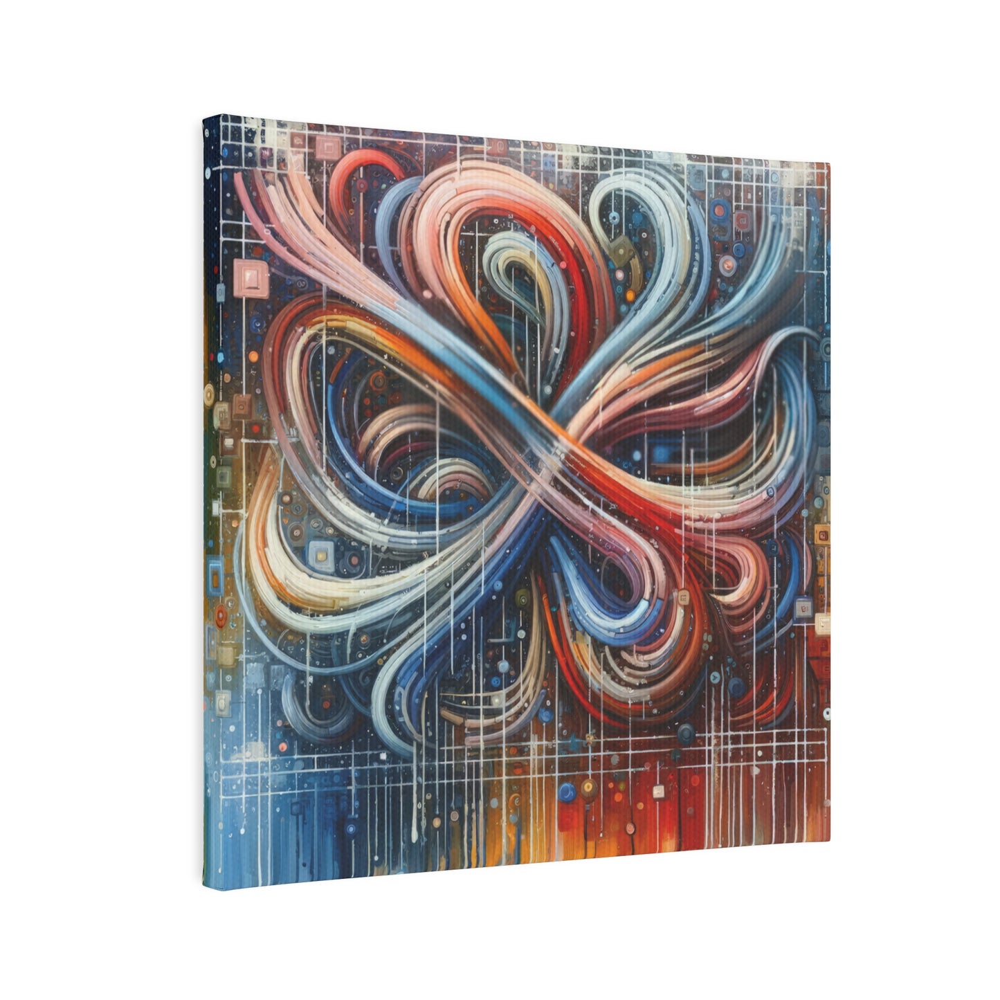 Humanity Tapestry Unification Canvas Photo Tile