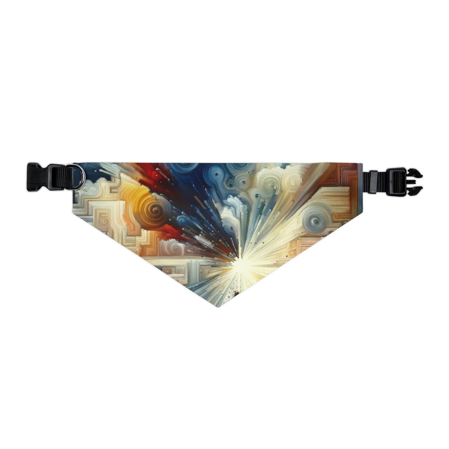 Memory Labyrinth Focus Pet Bandana Collar