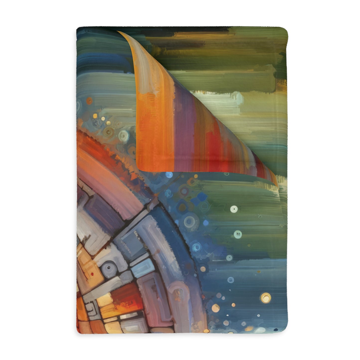 Majestic Quest Aura Velveteen Microfiber Blanket (Two-sided print)