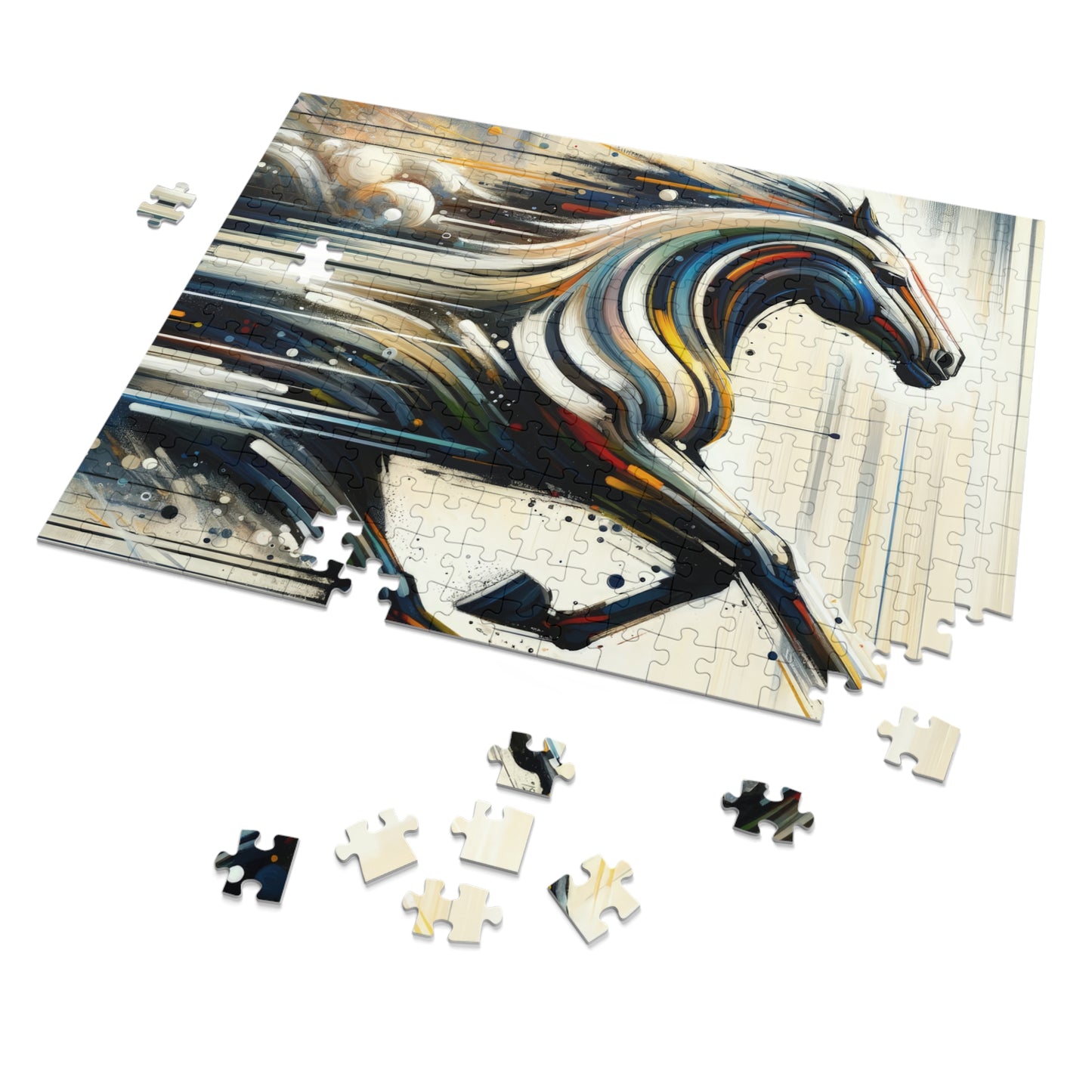 Hyperlinked Horsepower Gallop Jigsaw Puzzle (30, 110, 252, 500,1000-Piece)