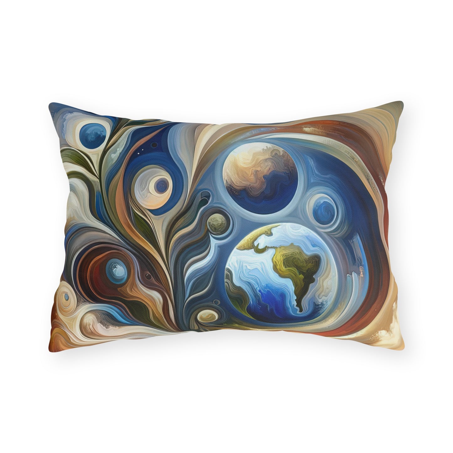 Esoteric Nurturing Gaia Outdoor Pillows