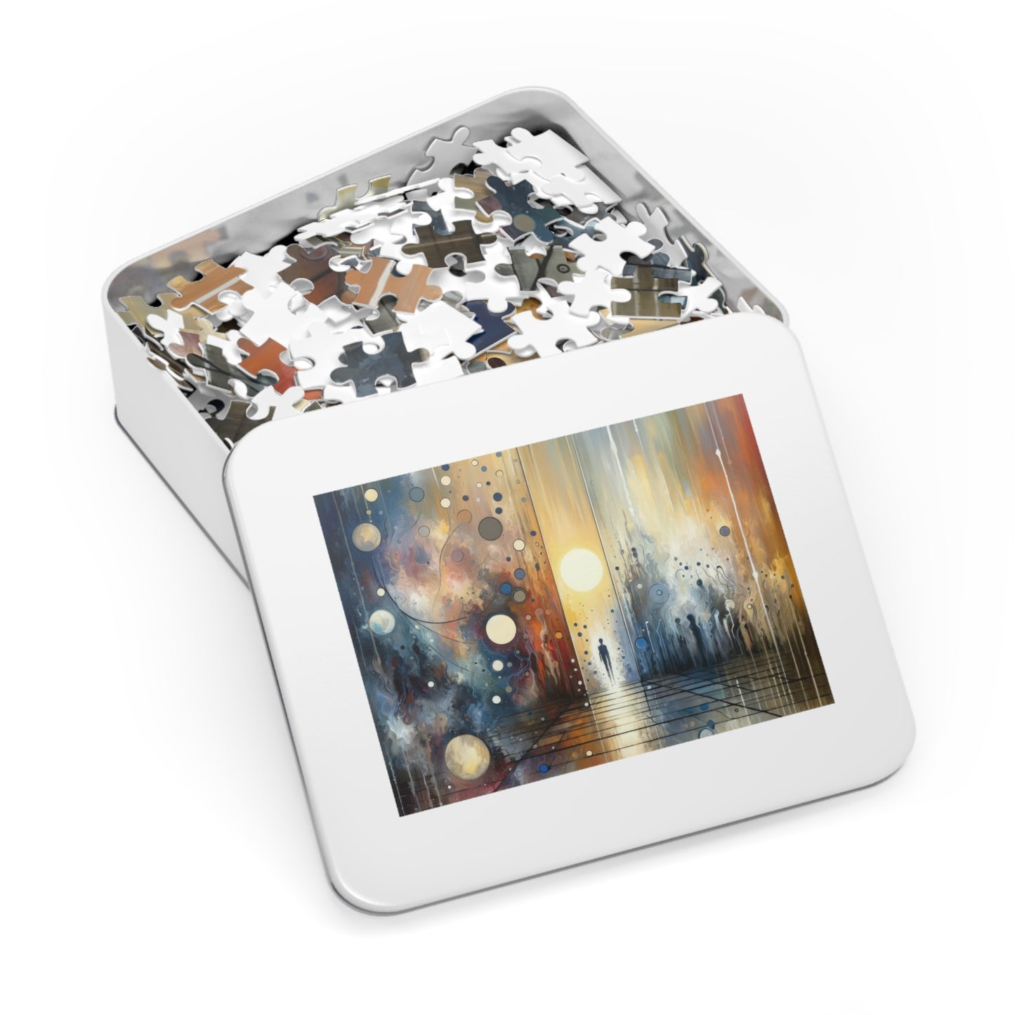 Stillness Transition Abstract Jigsaw Puzzle (30, 110, 252, 500,1000-Piece)