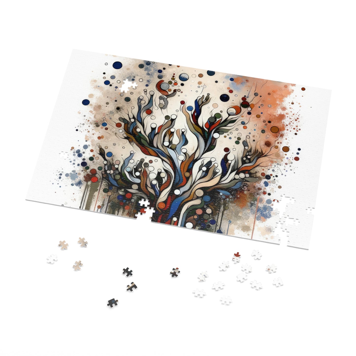 Intentional Unity Splashes Jigsaw Puzzle (30, 110, 252, 500,1000-Piece)
