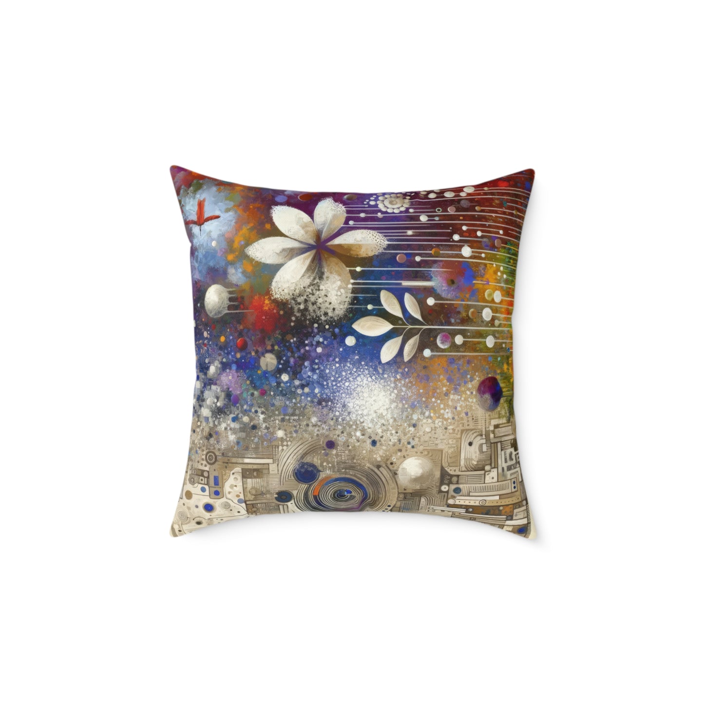 Inner Algorithm Synthesis Spun Polyester Pillow