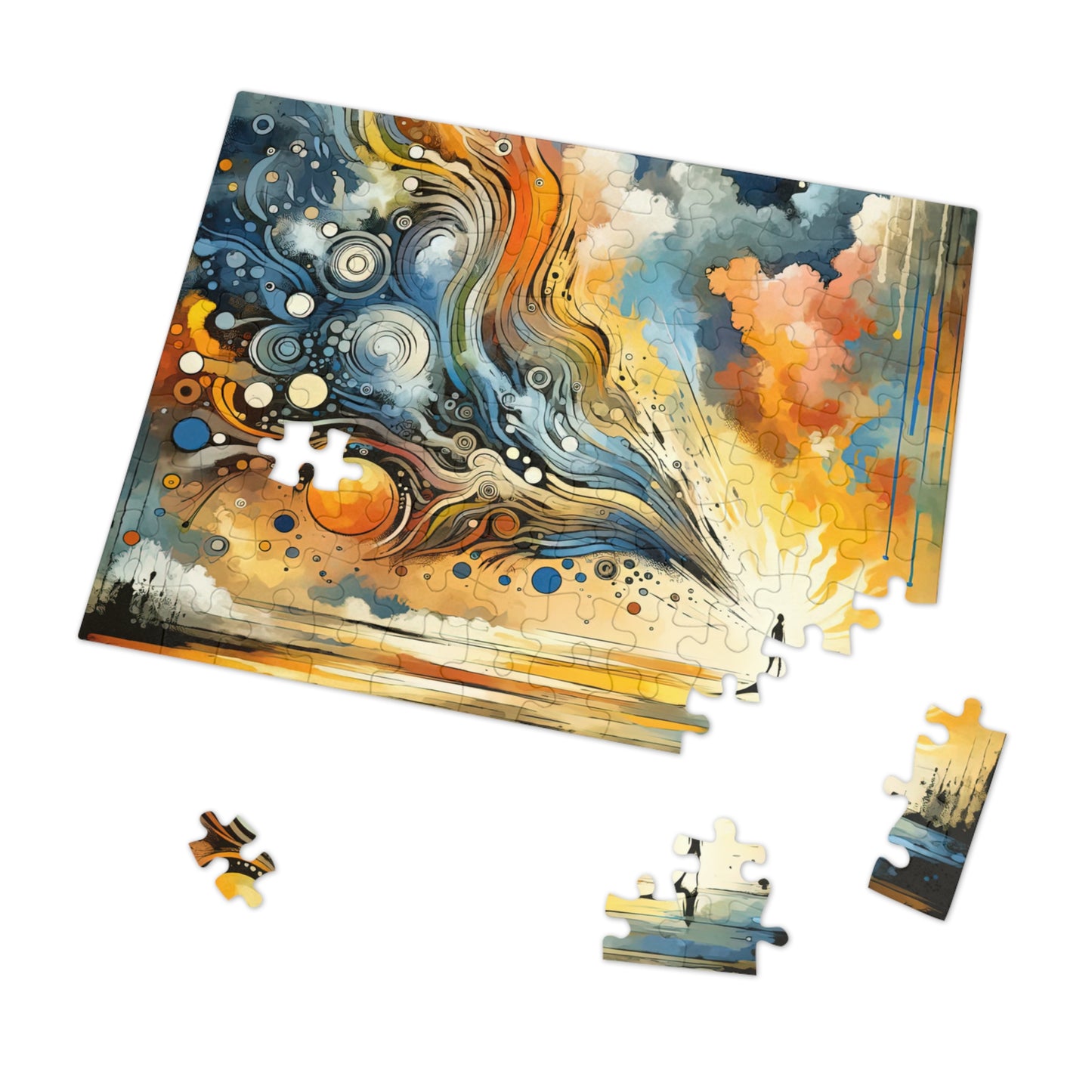 Intentional Awakening Reflection Jigsaw Puzzle (30, 110, 252, 500,1000-Piece)