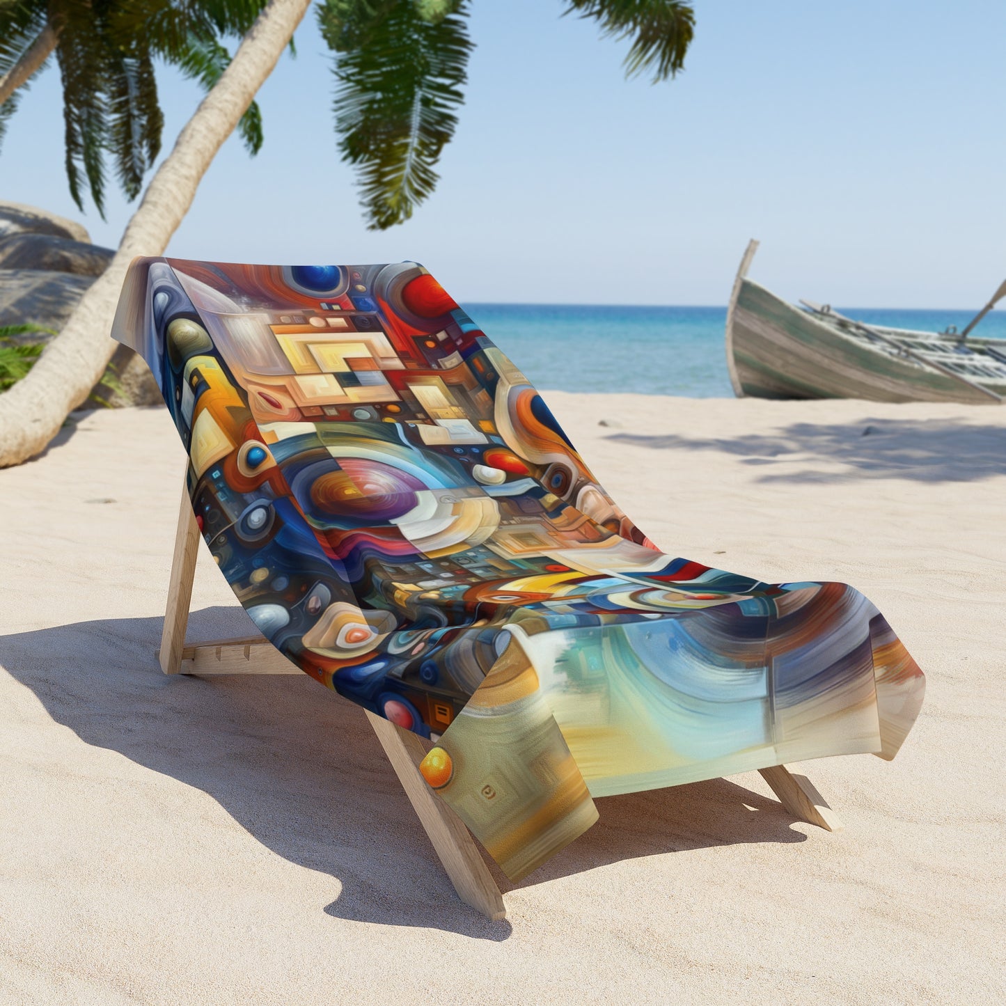 Coexistence Harmony Code Beach Towel