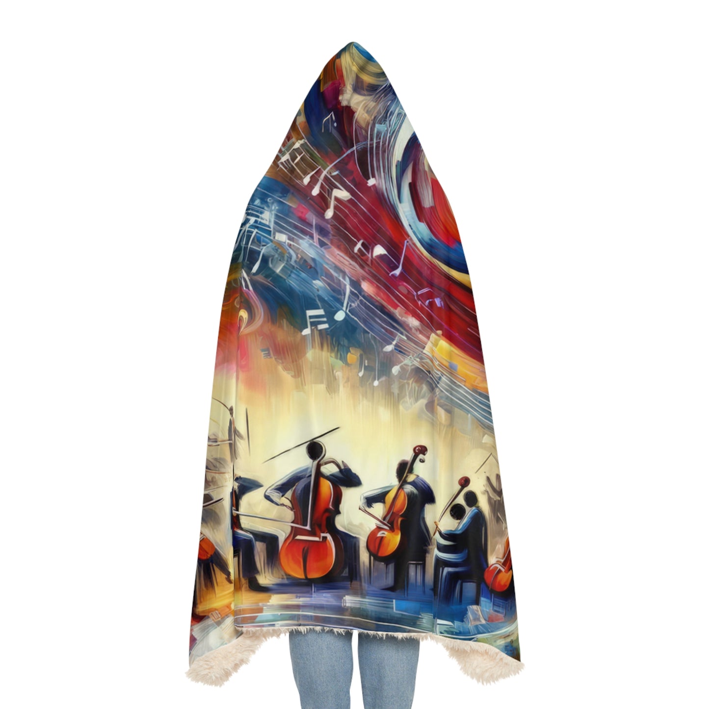 Vibrant Maestro Symphony Snuggle Blanket