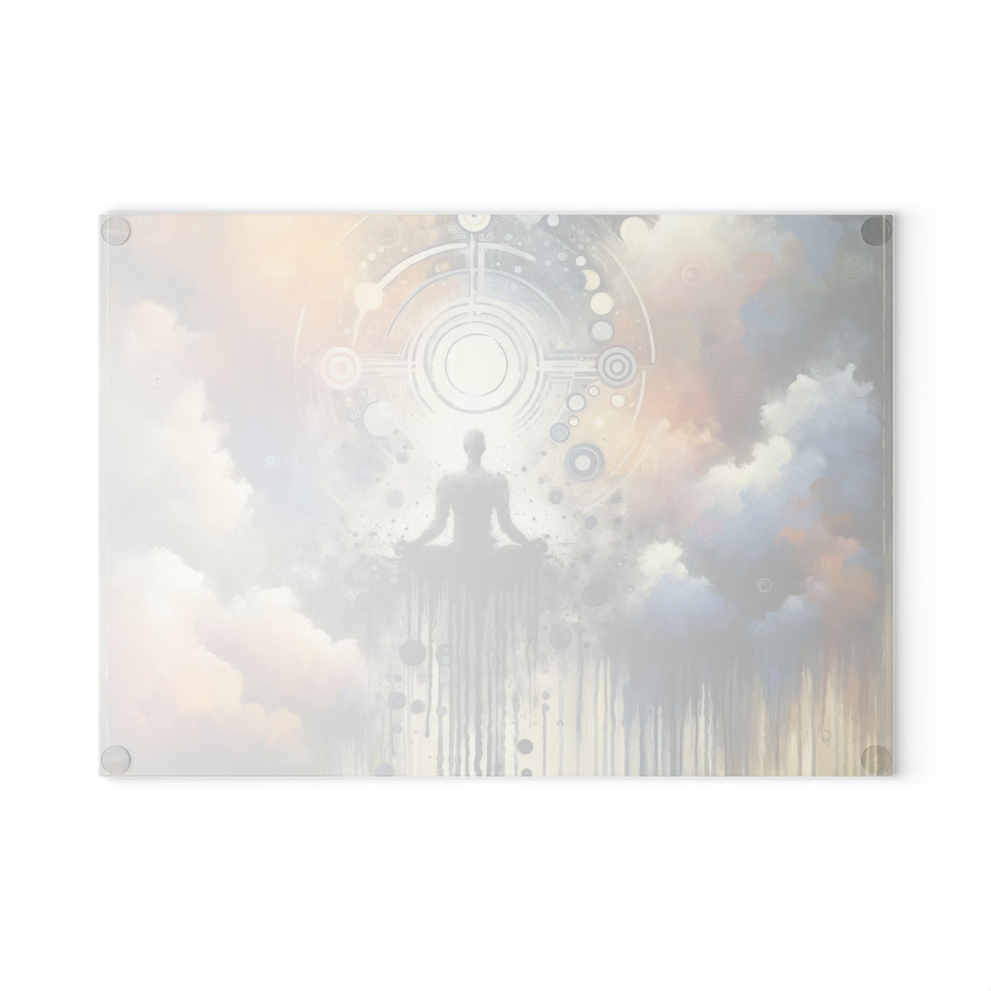 Mindful Transformation Profundity Glass Cutting Board