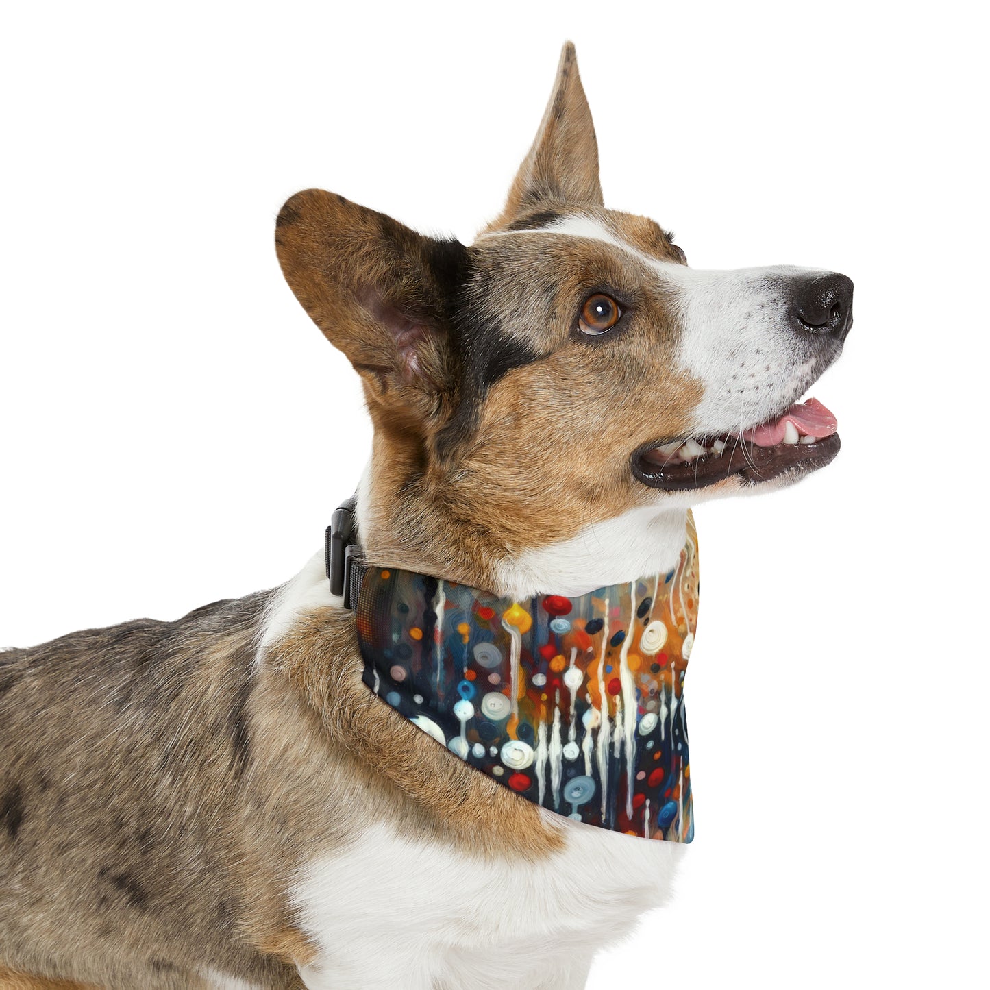 Distant Barking Echoes Pet Bandana Collar