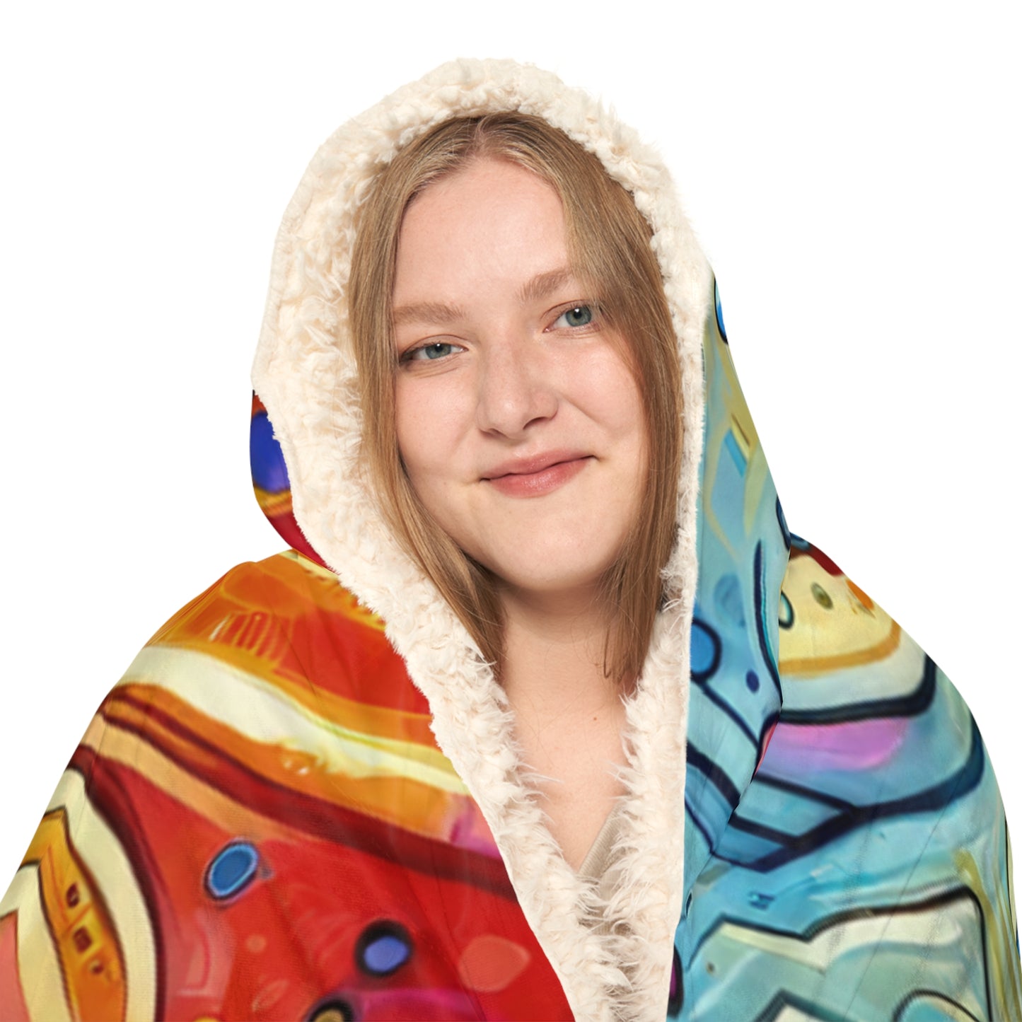 Supportive Divided Empathy Snuggle Blanket