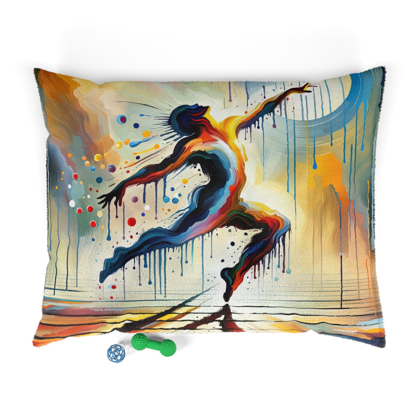 Expressive Dance Reflection Pet Bed