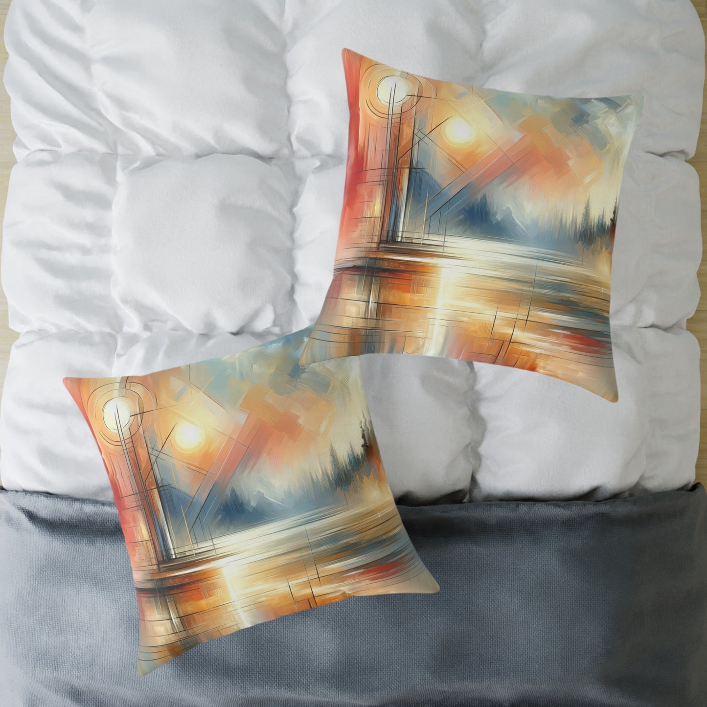 Simplicity Symphony Harmony Spun Polyester Pillow
