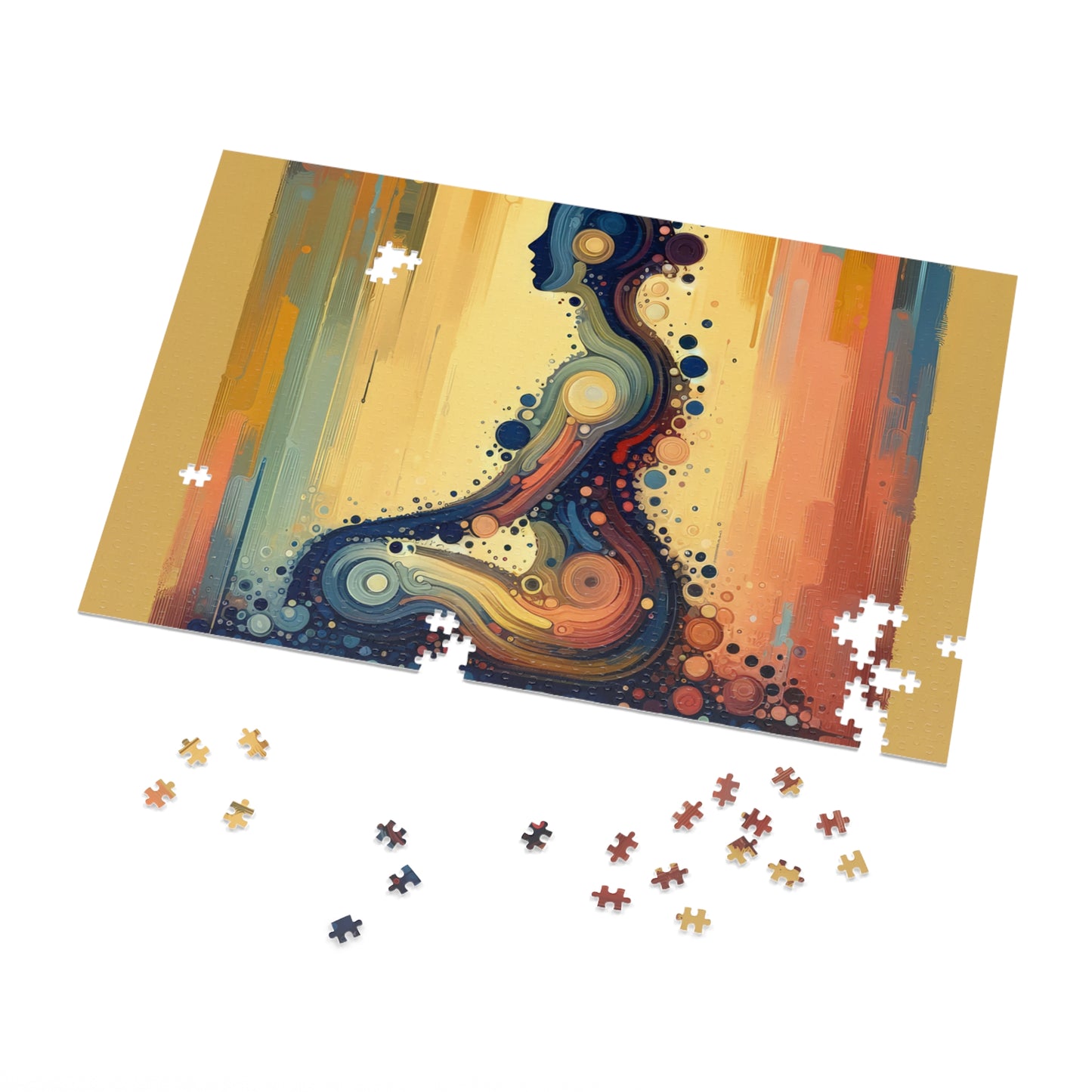 Patience Essence Tachism Jigsaw Puzzle (30, 110, 252, 500,1000-Piece)