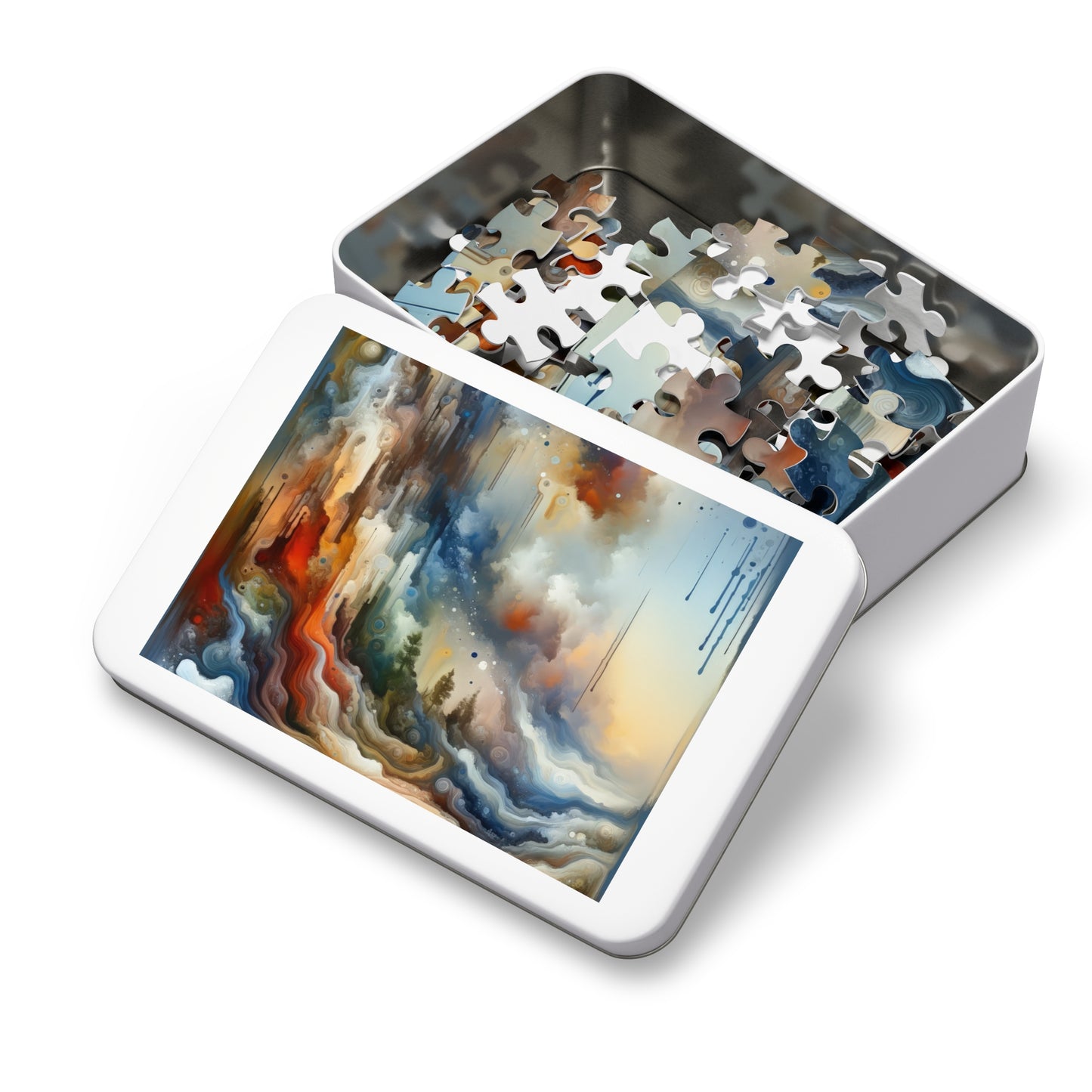 Inner Journey Abstract Jigsaw Puzzle (30, 110, 252, 500,1000-Piece)