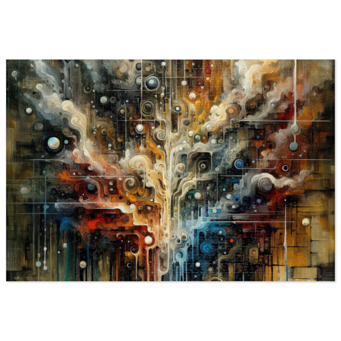 Integral Stewardship Abstract Jigsaw Puzzle (30, 110, 252, 500,1000-Piece)