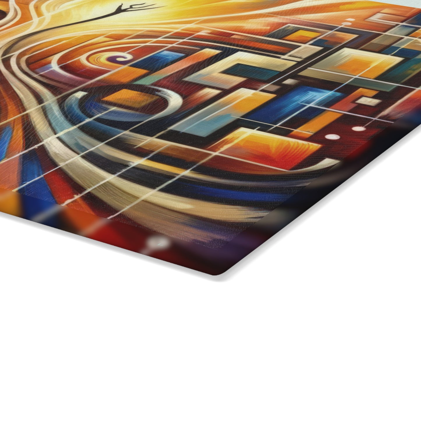 Symphonic Perspective Embarkation Glass Cutting Board
