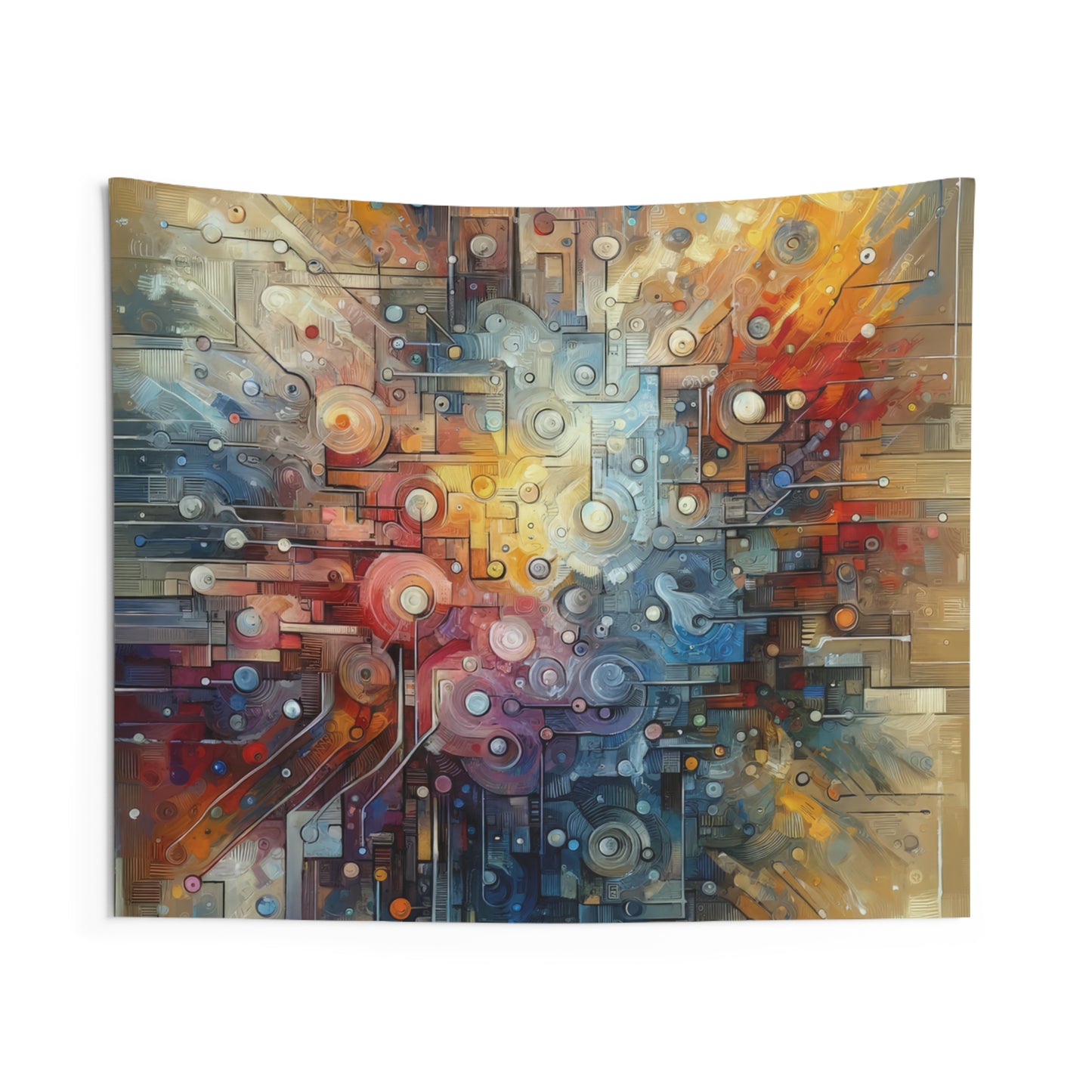Empathy Scaffold Unity Indoor Wall Tapestries