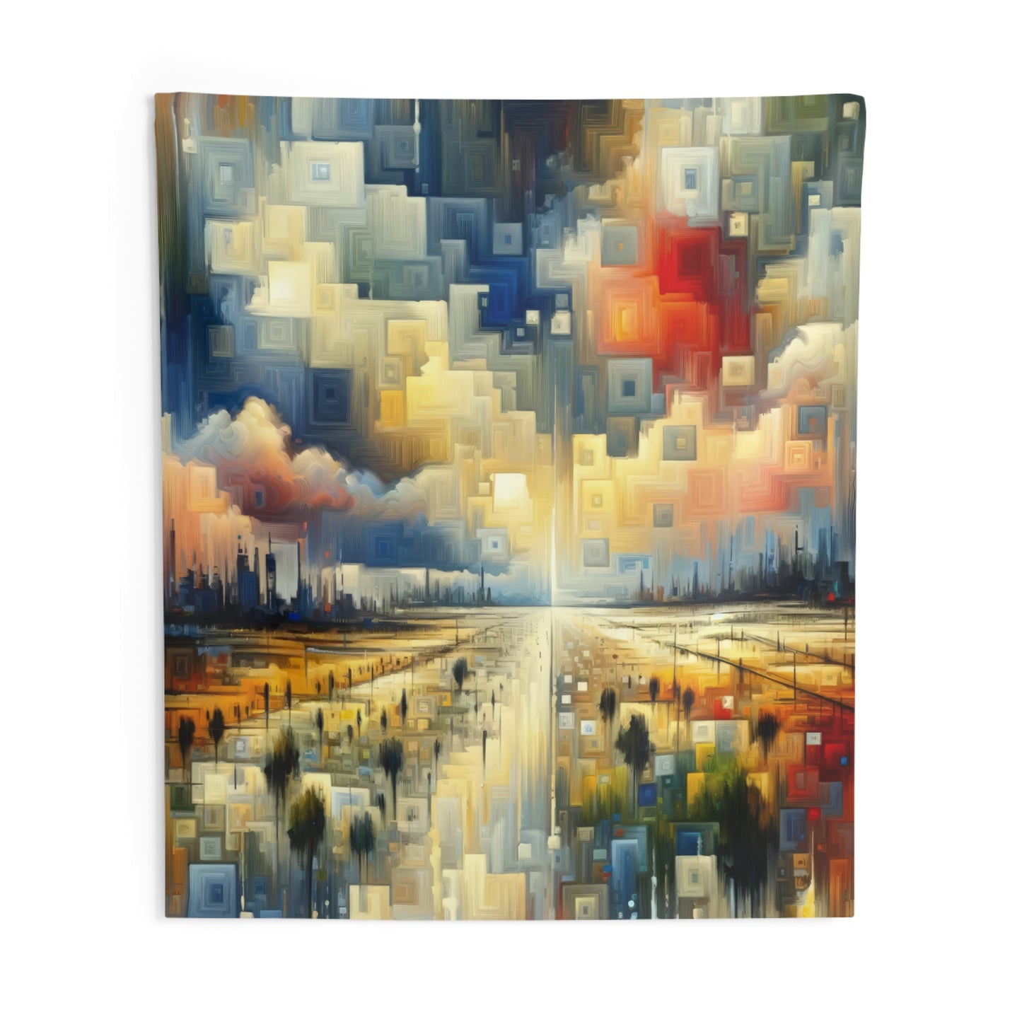 Earnest Gathering Rainwater Indoor Wall Tapestries