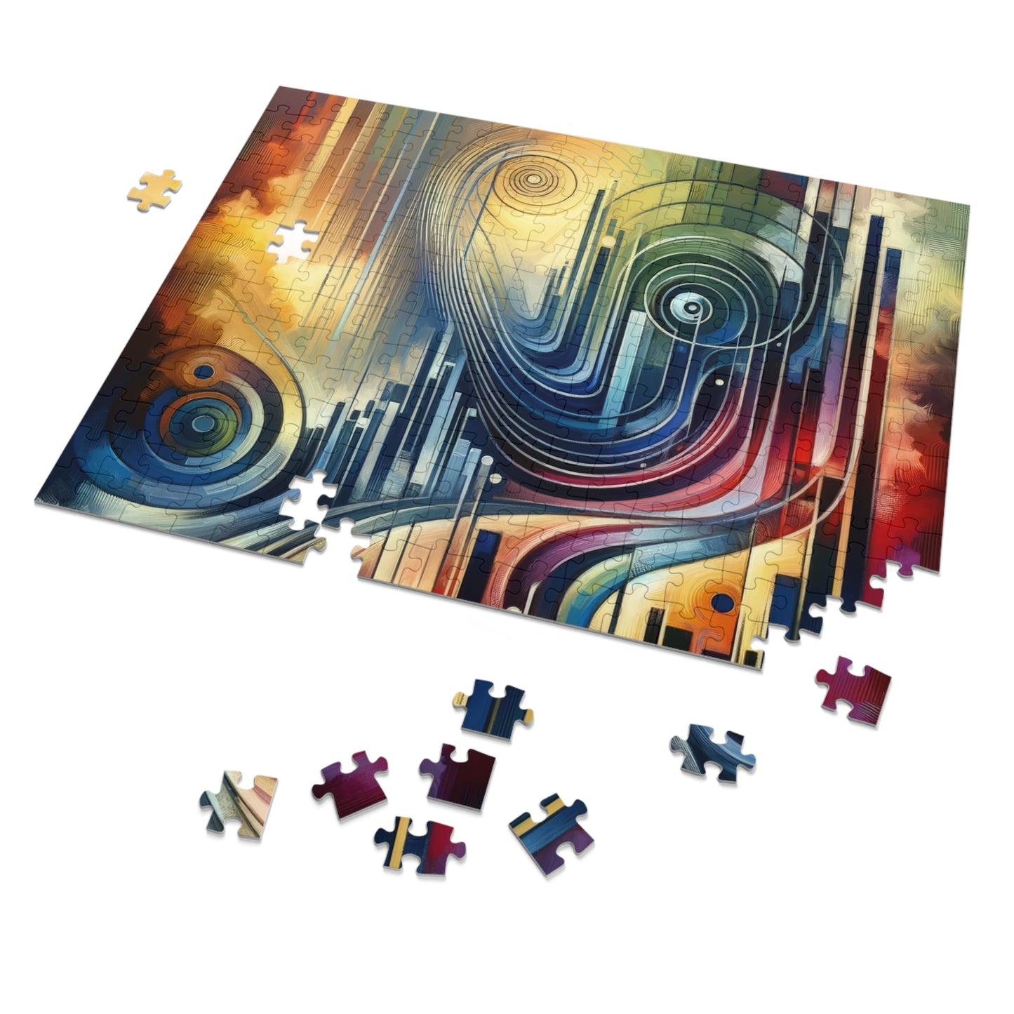 Effort Amplifies Outcome Jigsaw Puzzle (30, 110, 252, 500,1000-Piece)