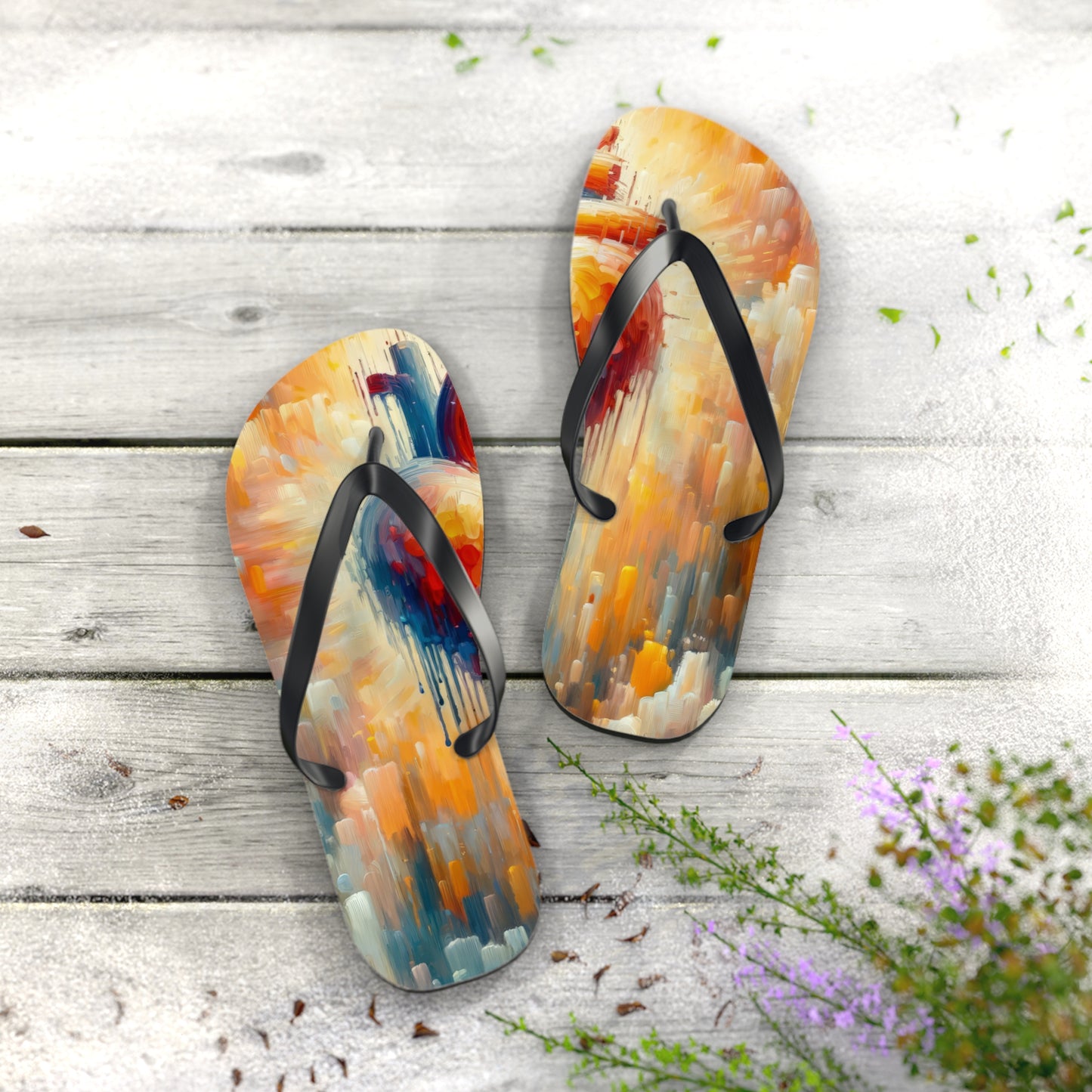 Vital Compassionate Beat Flip Flops