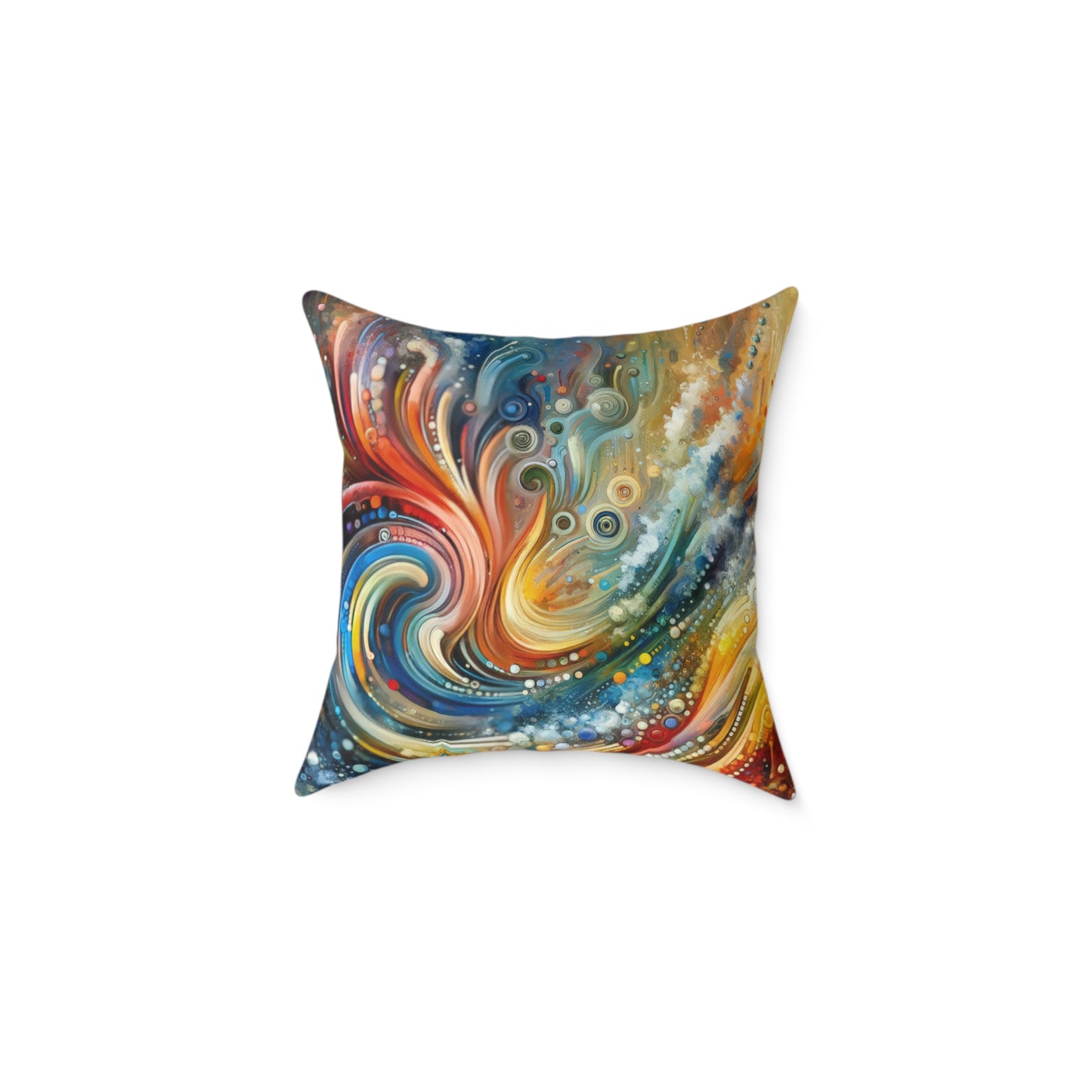 Dynamic Unity Tapestry Spun Polyester Pillow