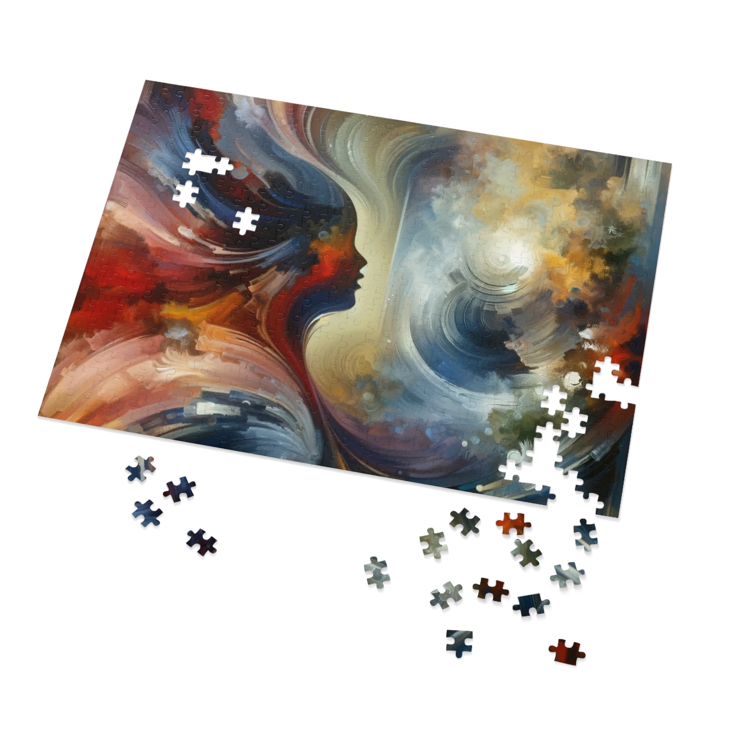 Embracing Sovereign Reflectivity Jigsaw Puzzle (30, 110, 252, 500,1000-Piece)