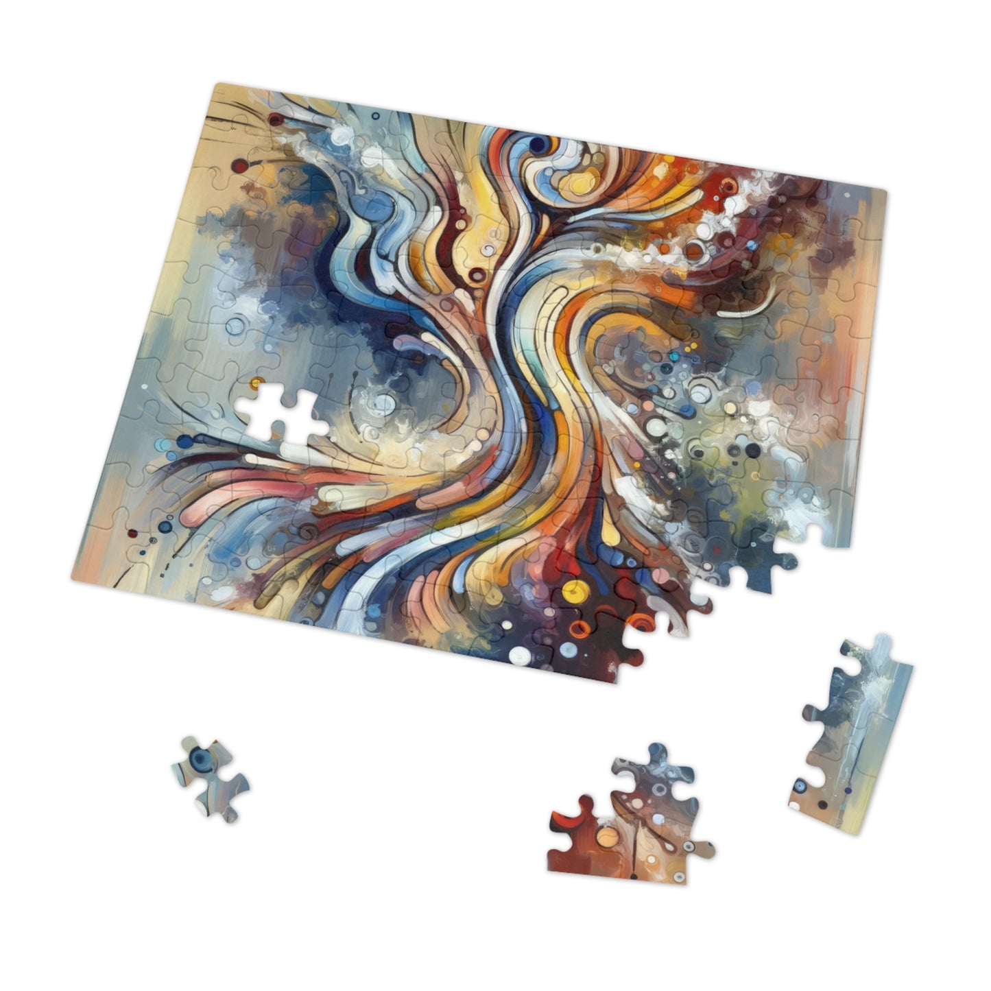 Mindfulness Motion Divine Jigsaw Puzzle (30, 110, 252, 500,1000-Piece)