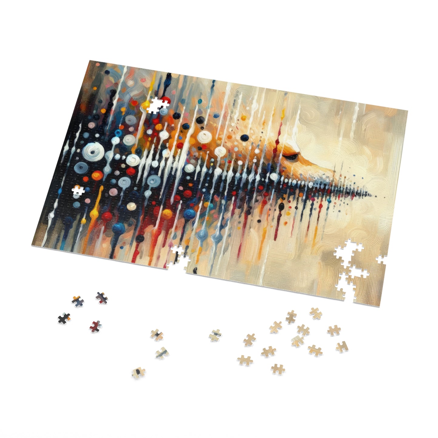 Distant Barking Echoes Jigsaw Puzzle (30, 110, 252, 500,1000-Piece)