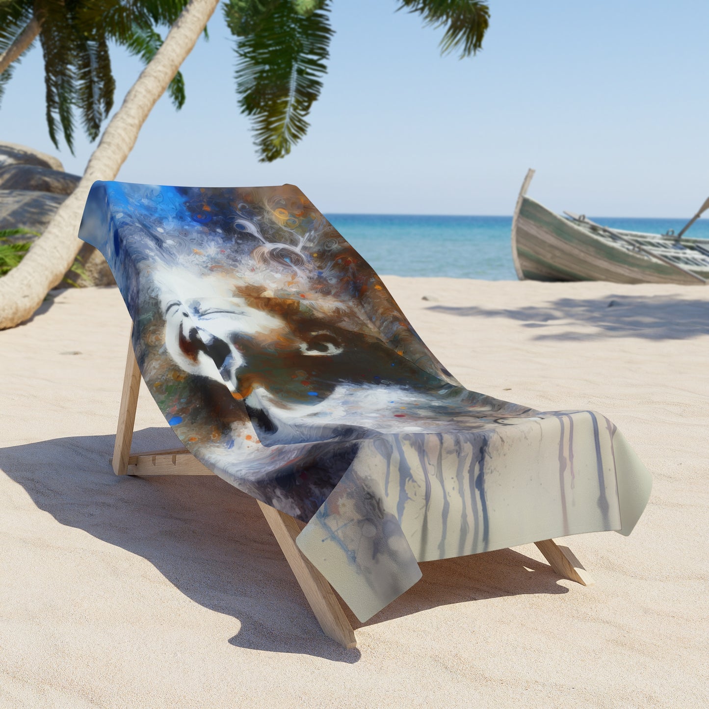 Laughter Essence Presence Beach Towel