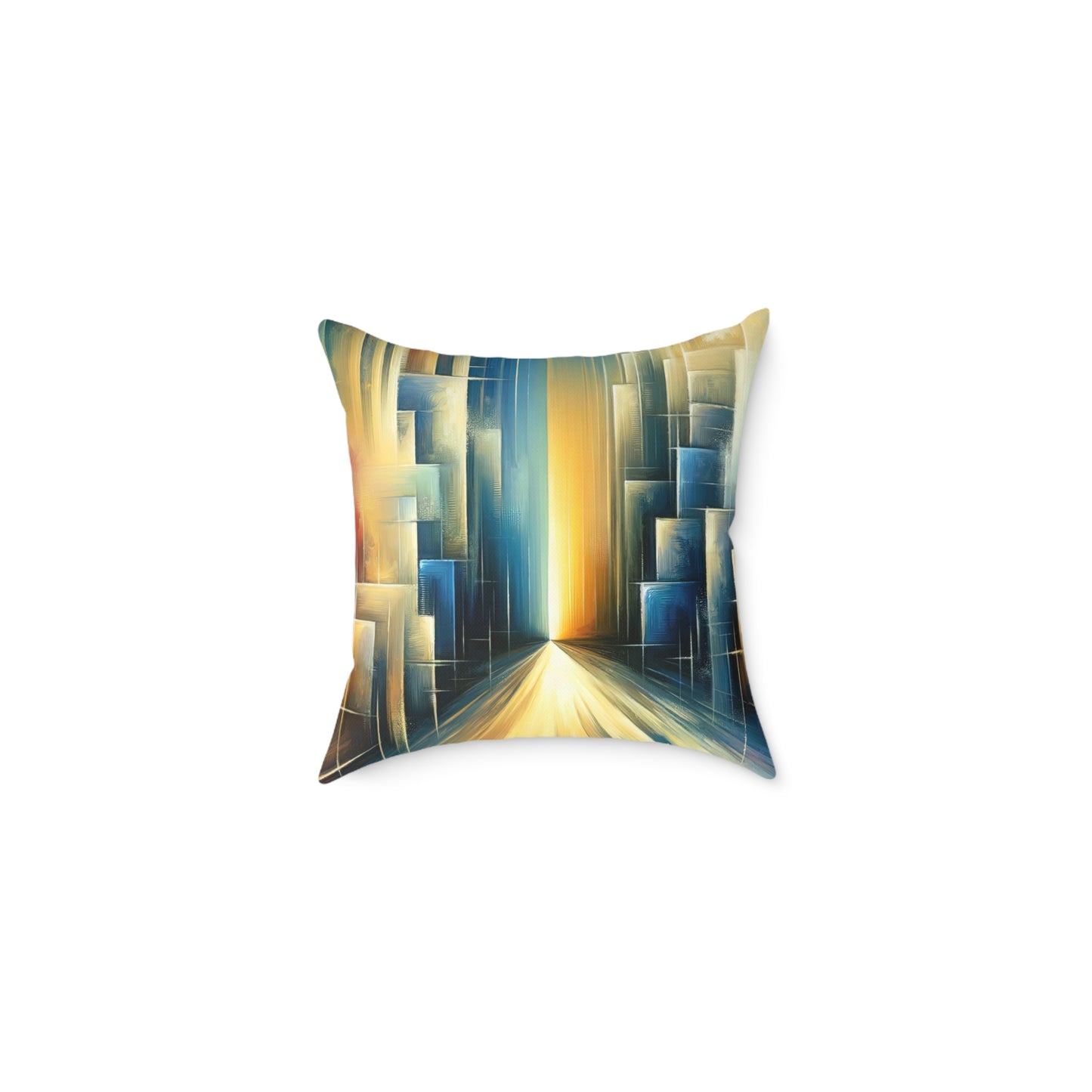 Echoes Dissolving Light Spun Polyester Pillow