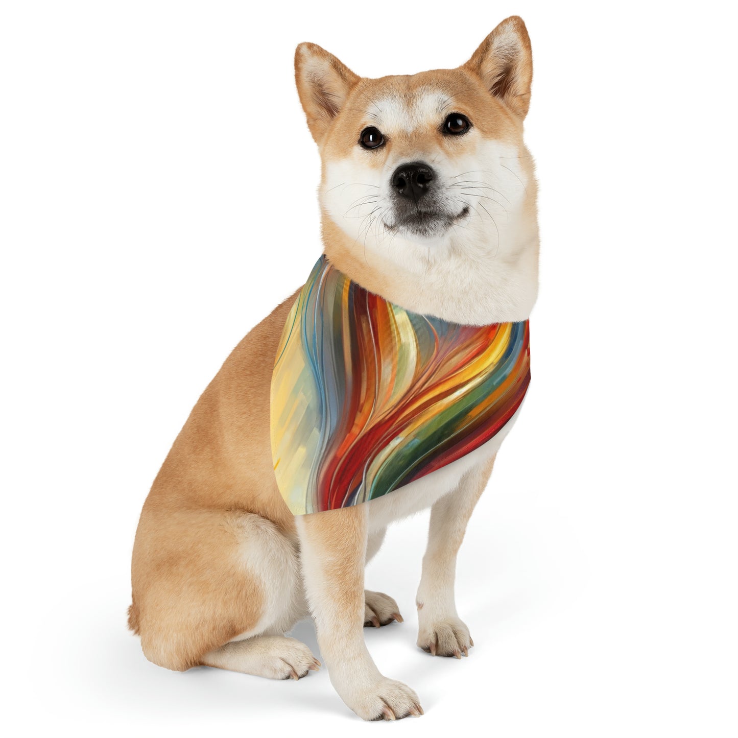 Empathetic Spiral Dialogue Pet Bandana Collar