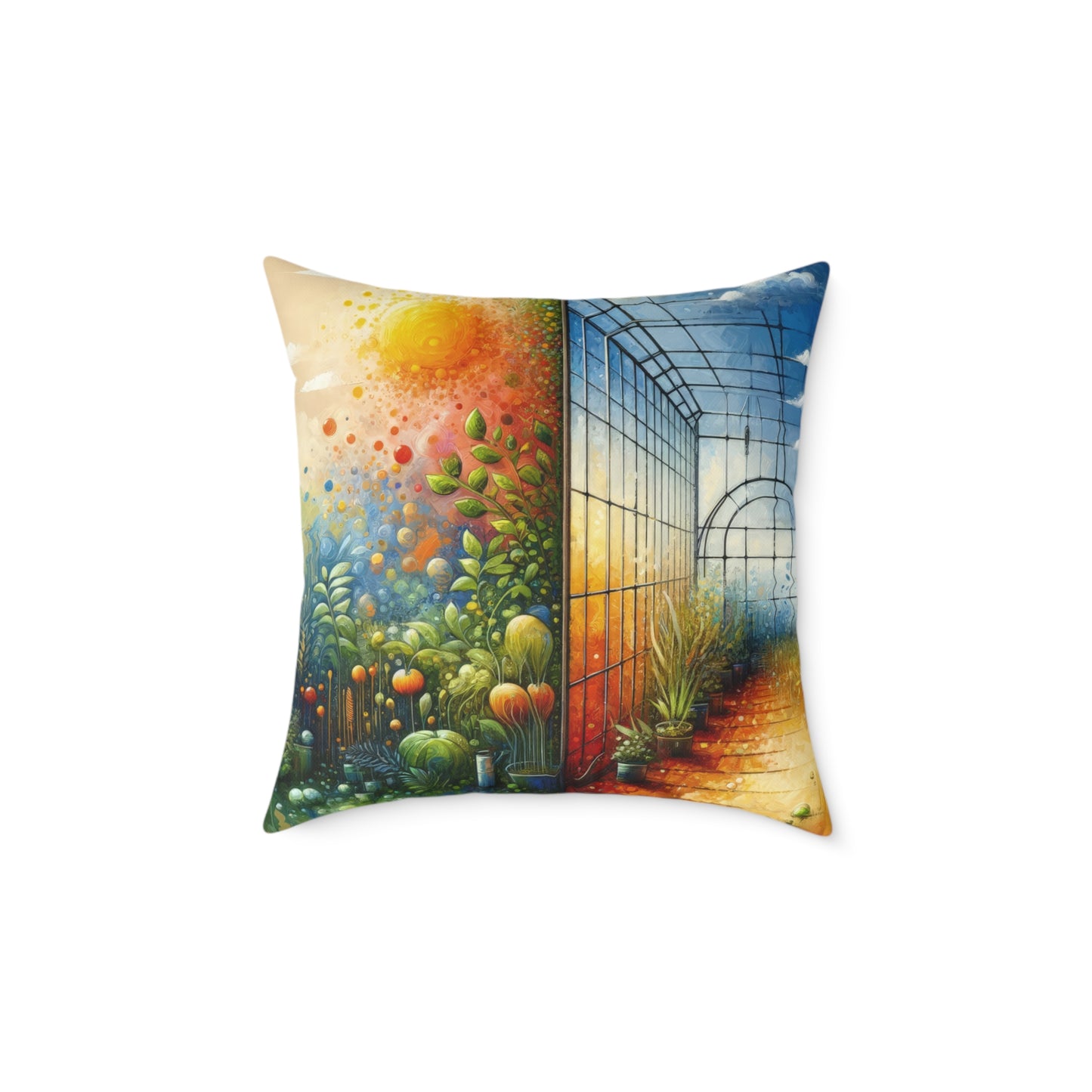 Greenhouse Digital Genesis Spun Polyester Pillow