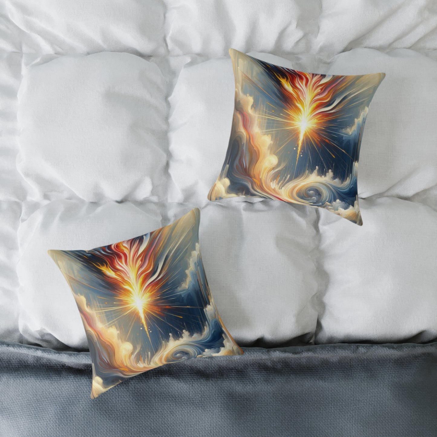 Ignite Spark Transformation Spun Polyester Pillow