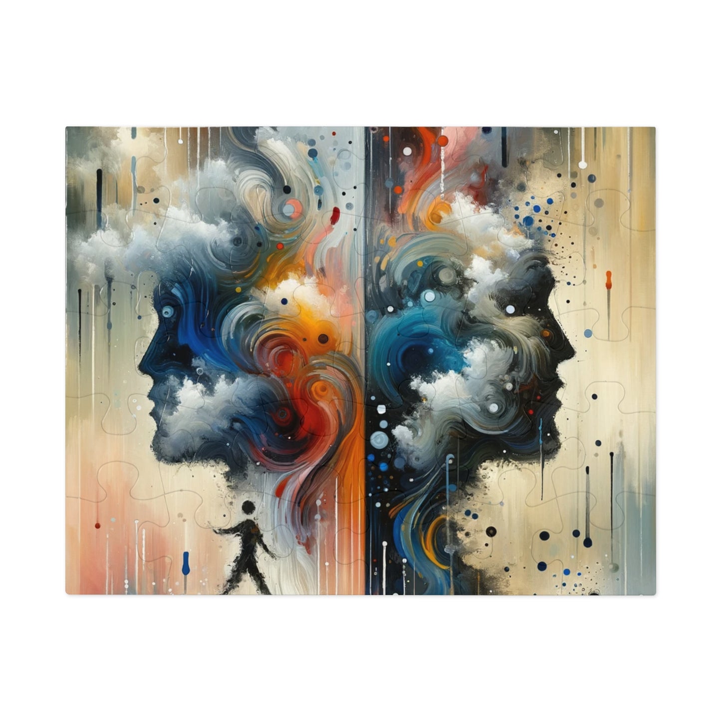 Connected Isolation Paradox Jigsaw Puzzle (30, 110, 252, 500,1000-Piece)