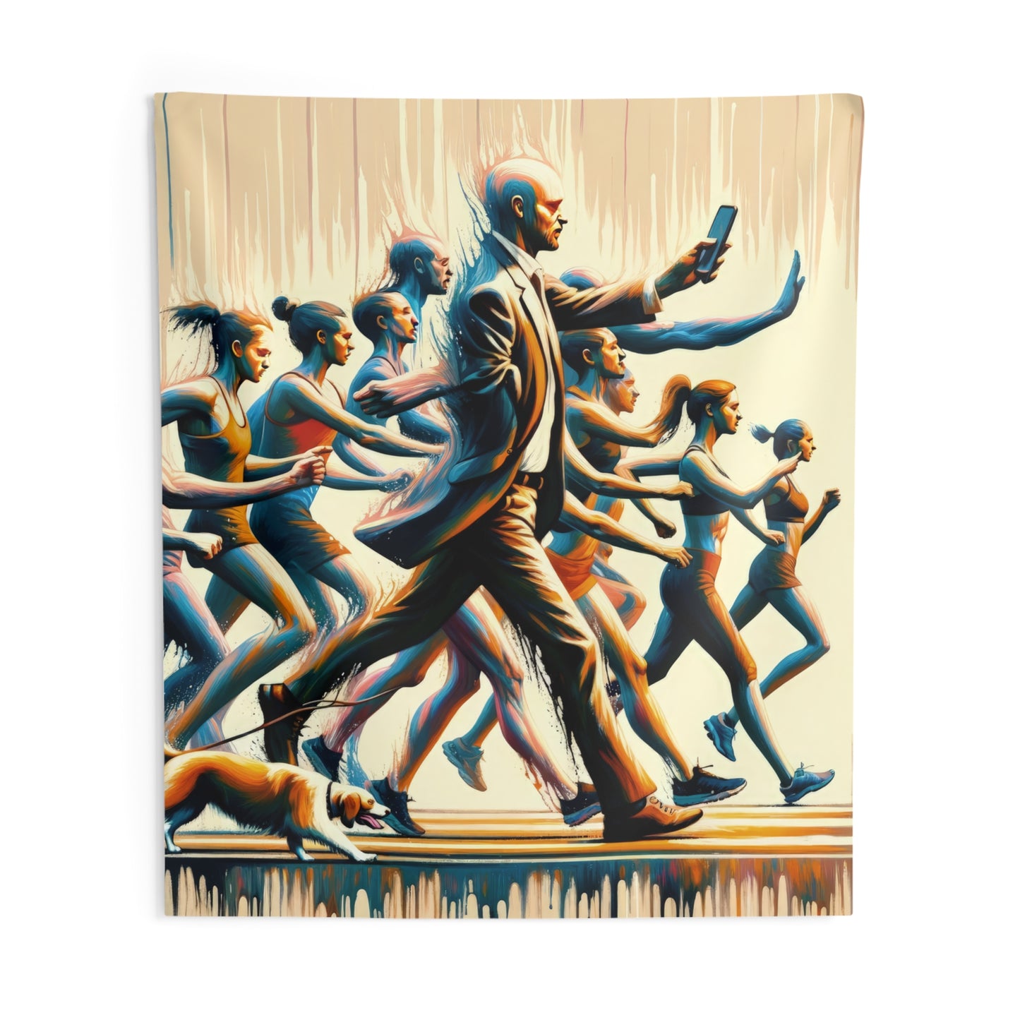 Urban Movement Disconnect Indoor Wall Tapestries