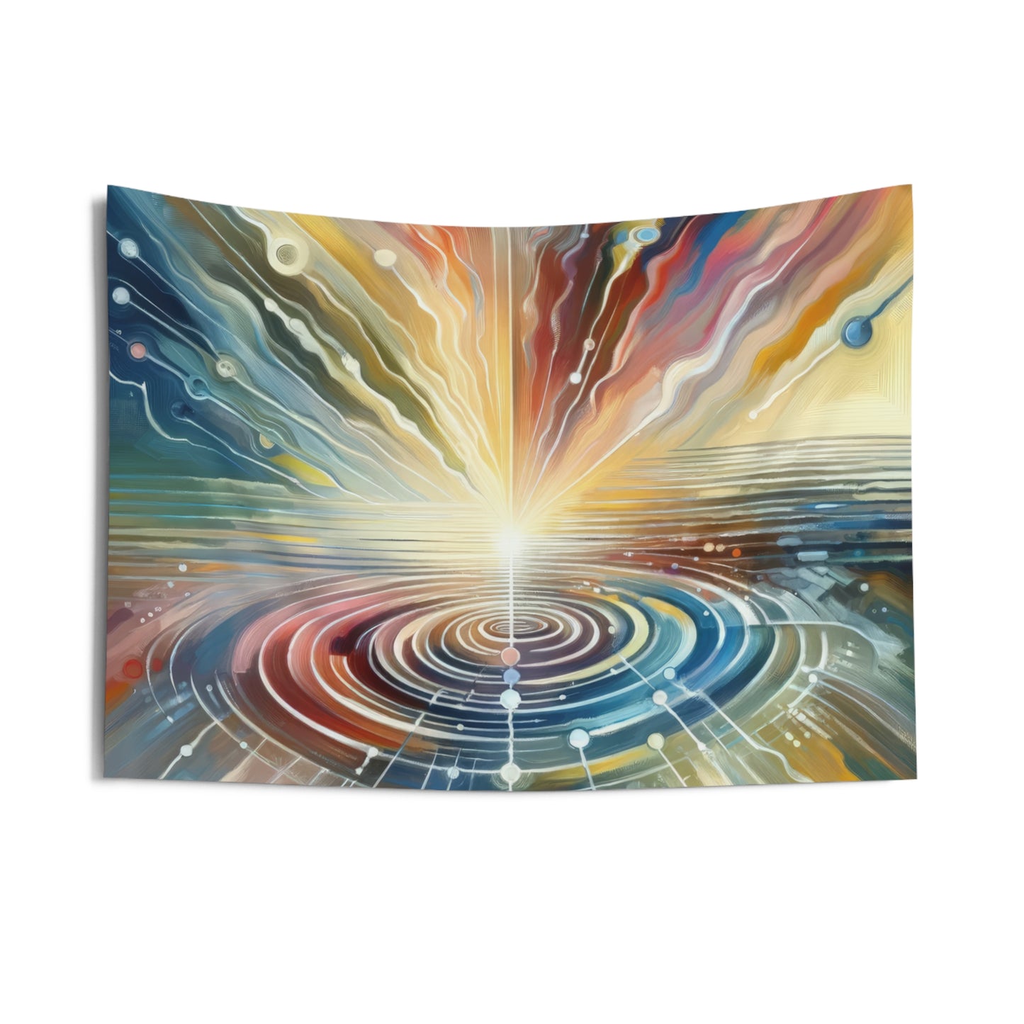 Rippling Community Dynamics Indoor Wall Tapestries